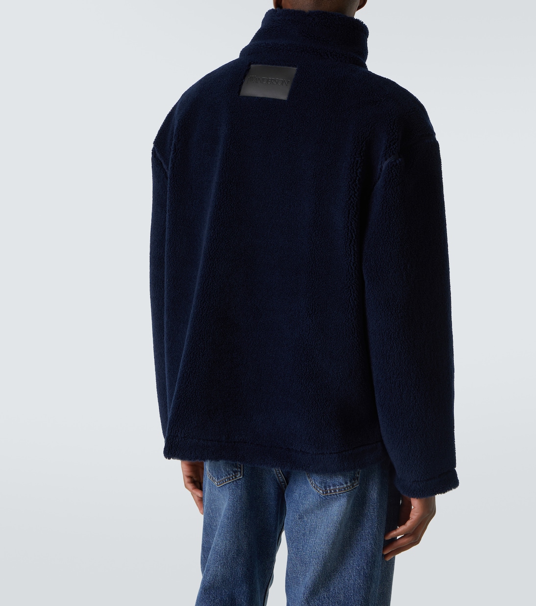 Jacke Look Look Look aus Teddyfleece | JW Anderson