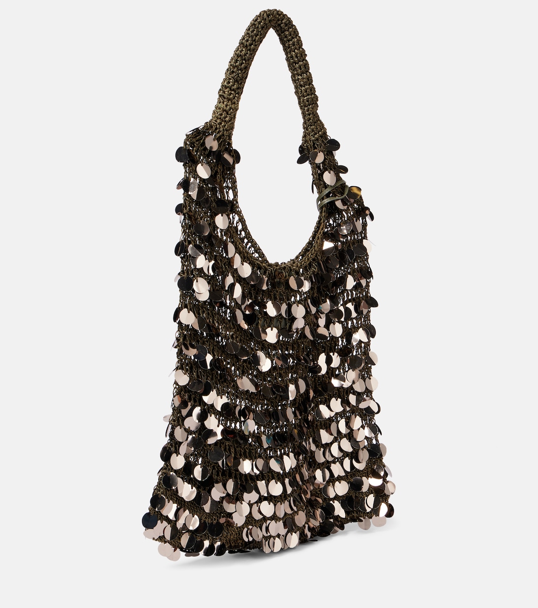 Sequined mesh tote bag | JW Anderson