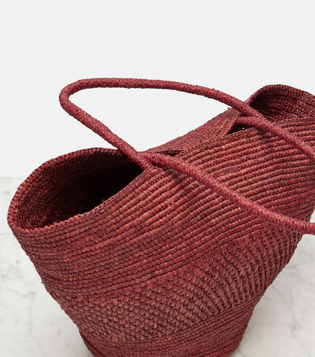 Emilie raffia basket bag | The Row