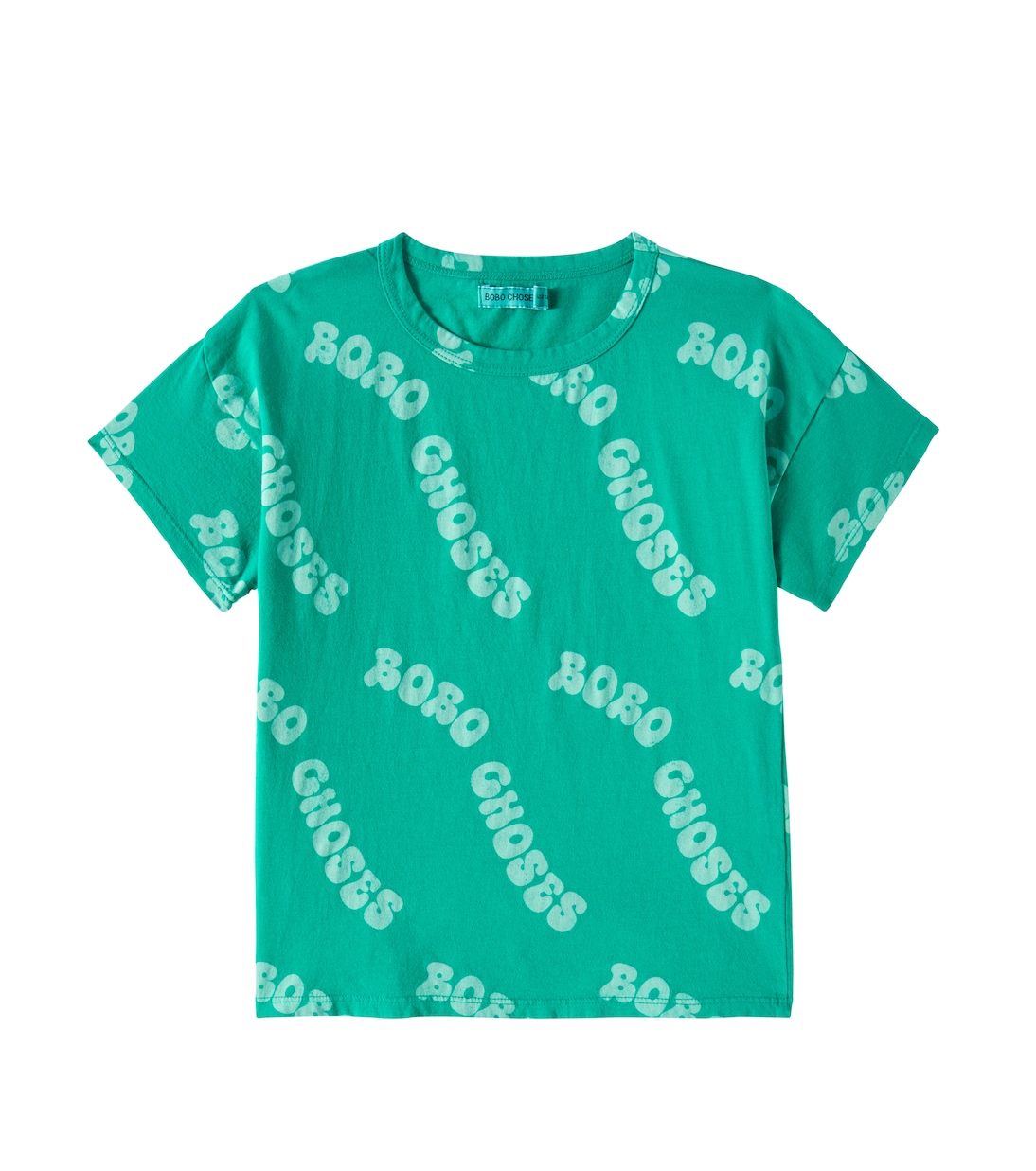Camiseta de jersey de algodón con logo | Bobo Choses
