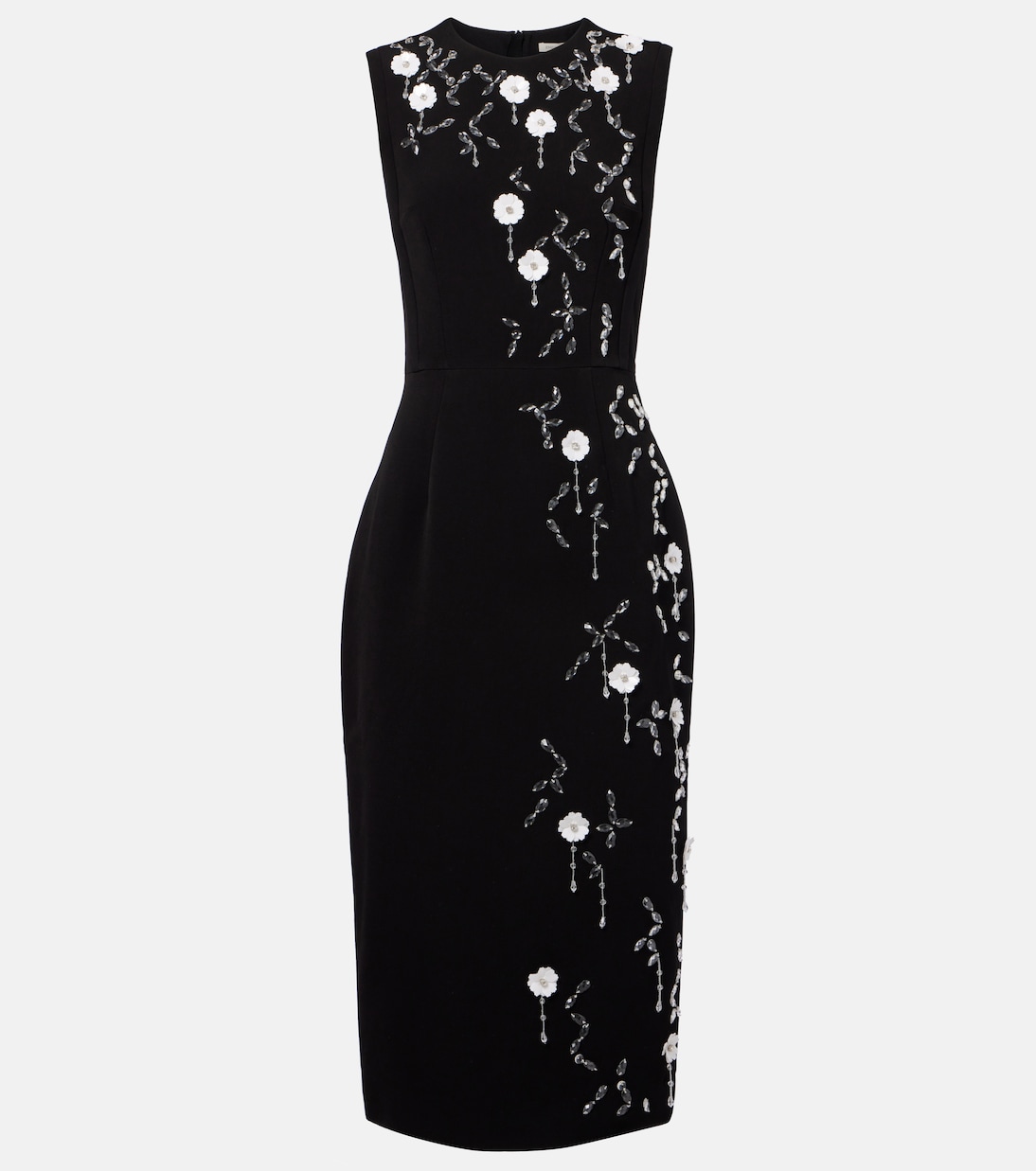 Robe midi Cappia à ornements | Emilia Wickstead