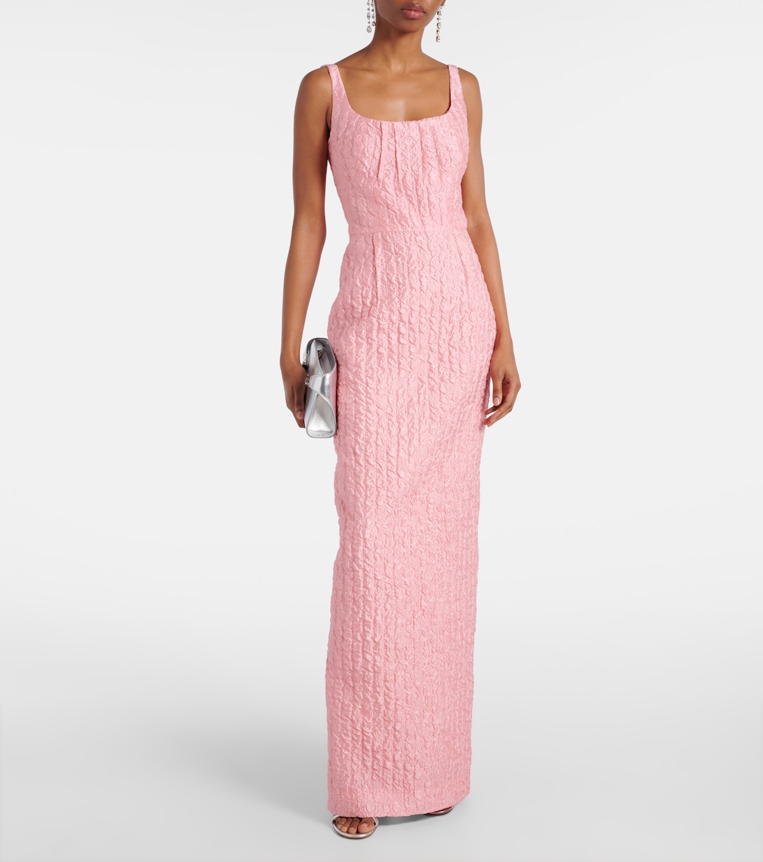 Sharon seersucker gown | Emilia Wickstead