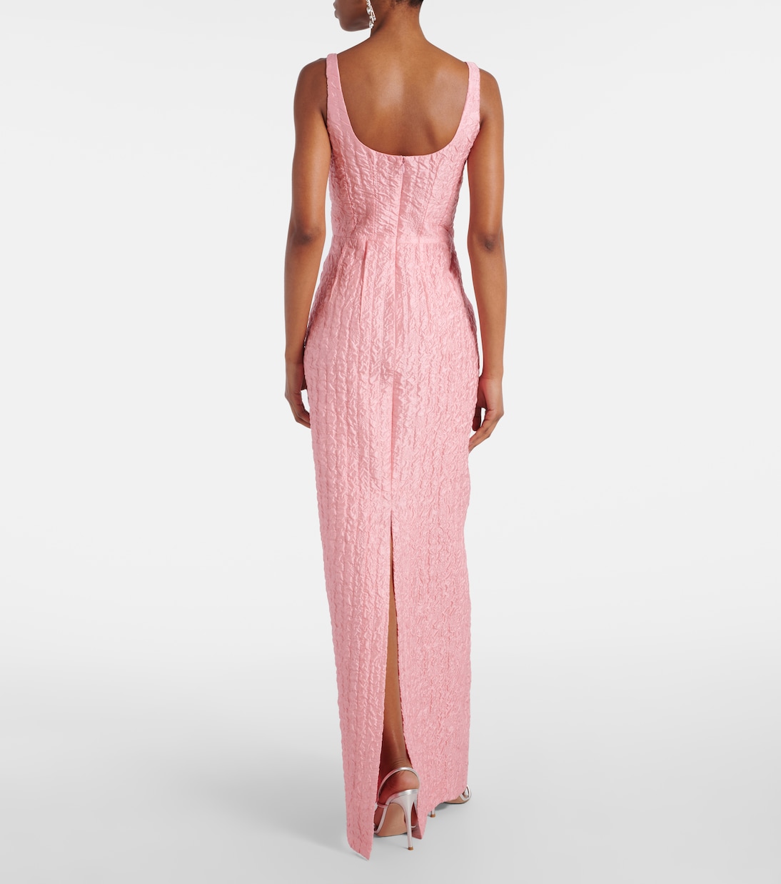 Sharon seersucker gown | Emilia Wickstead