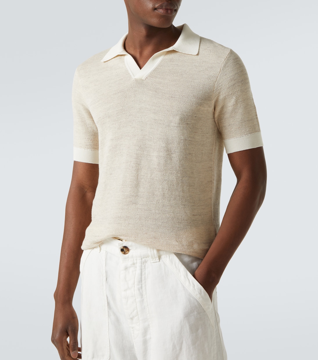 Polo en mezcla de algodón | Thom Sweeney