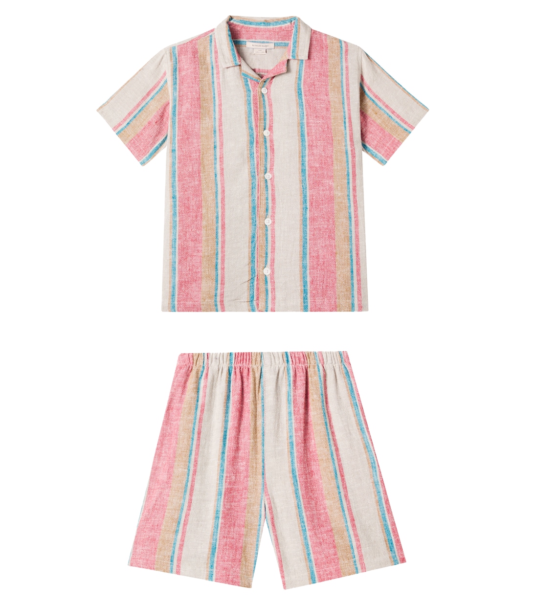 Camicia e shorts Venice in misto lino | Konges Sløjd