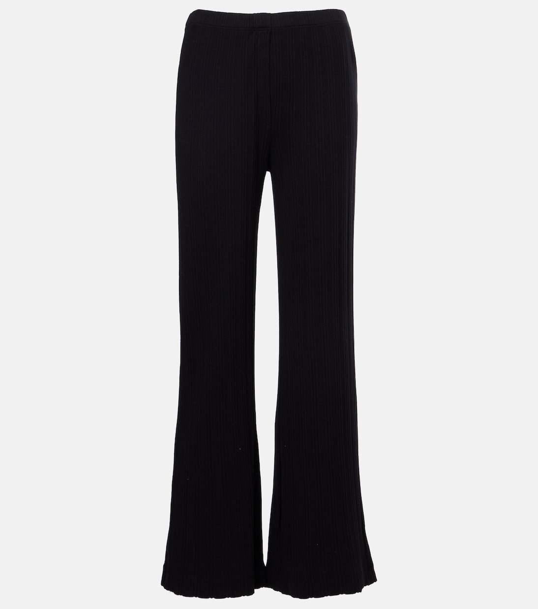 Pantalones rectos Alemi de pointelle | Velvet