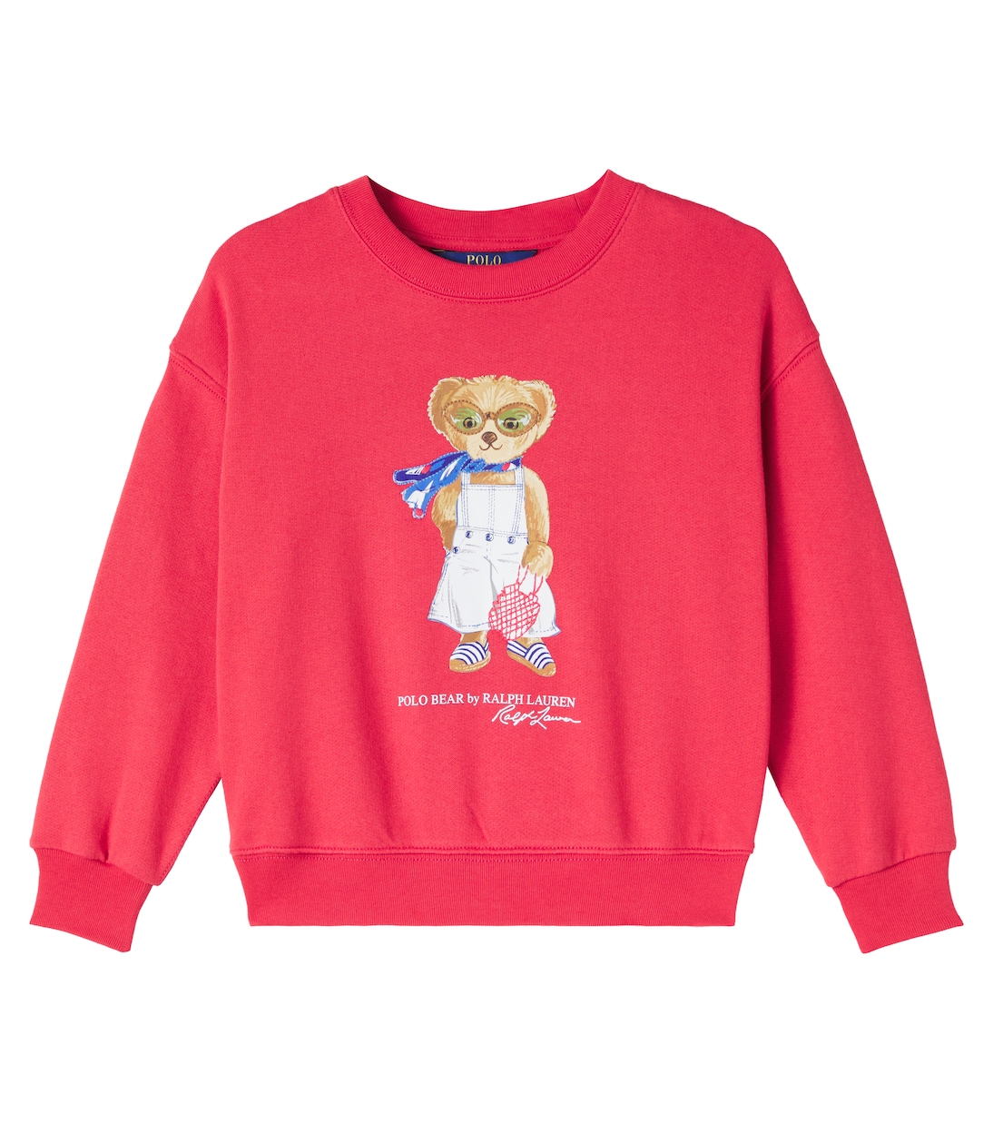 Felpa Polo Bear in misto cotone | Polo Ralph Lauren Kids
