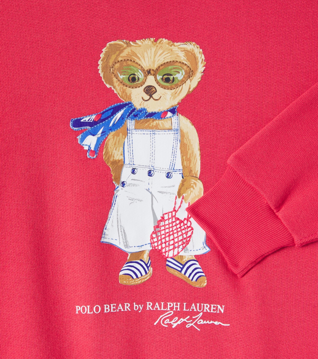 Felpa Polo Bear in misto cotone | Polo Ralph Lauren Kids