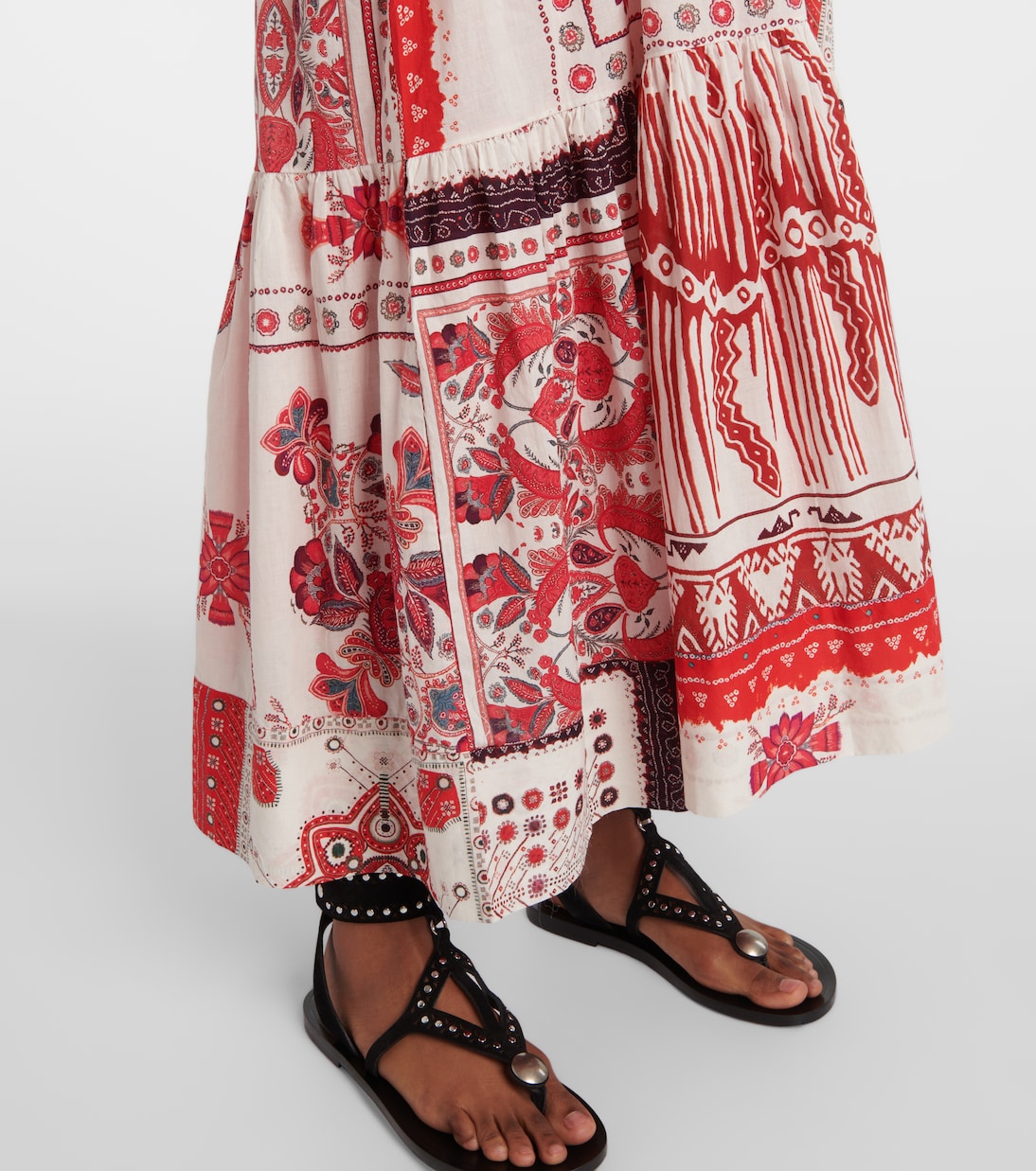 Abito midi Sabbage in cotone con stampa | Marant Etoile