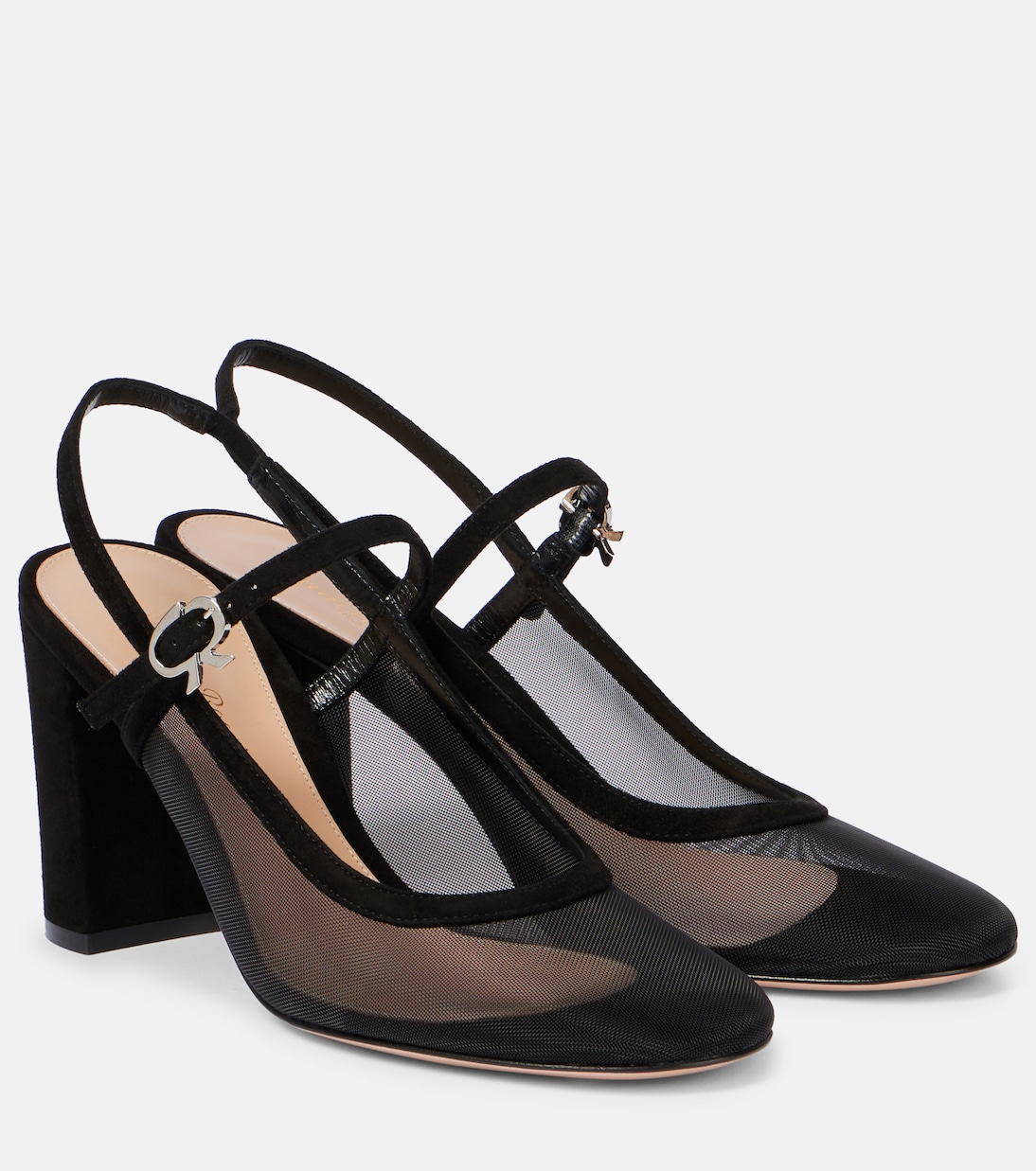 Escarpins slingback 55 en cuir | Gianvito Rossi