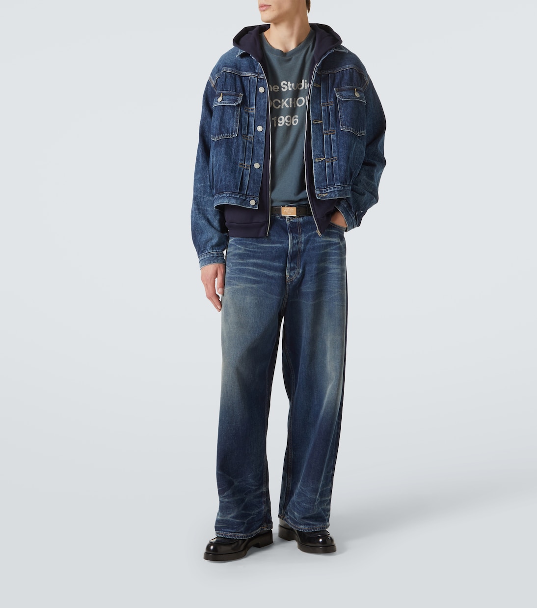 Longsleeve aus Baumwolle und Hanf | Acne Studios