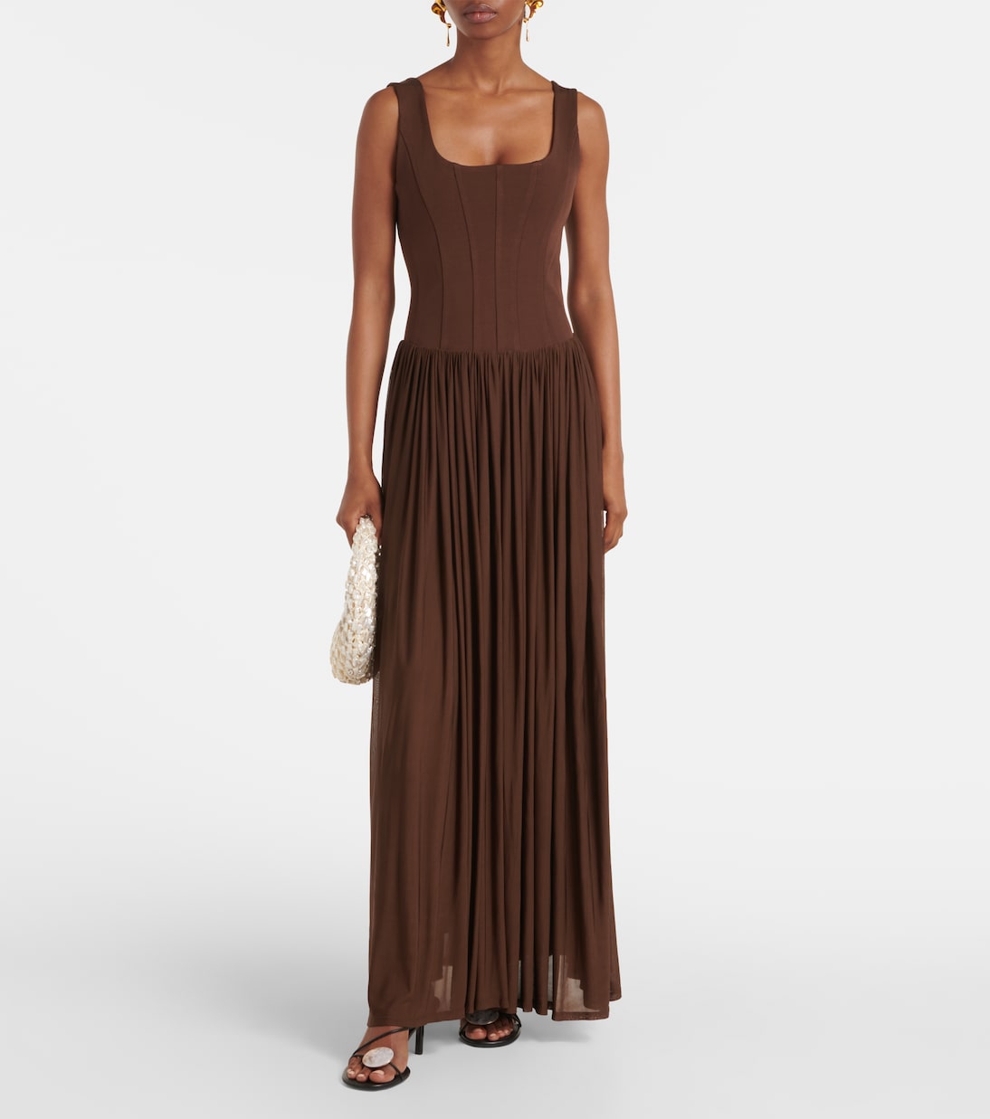 Maxikleid Jamie aus Jersey | Simkhai