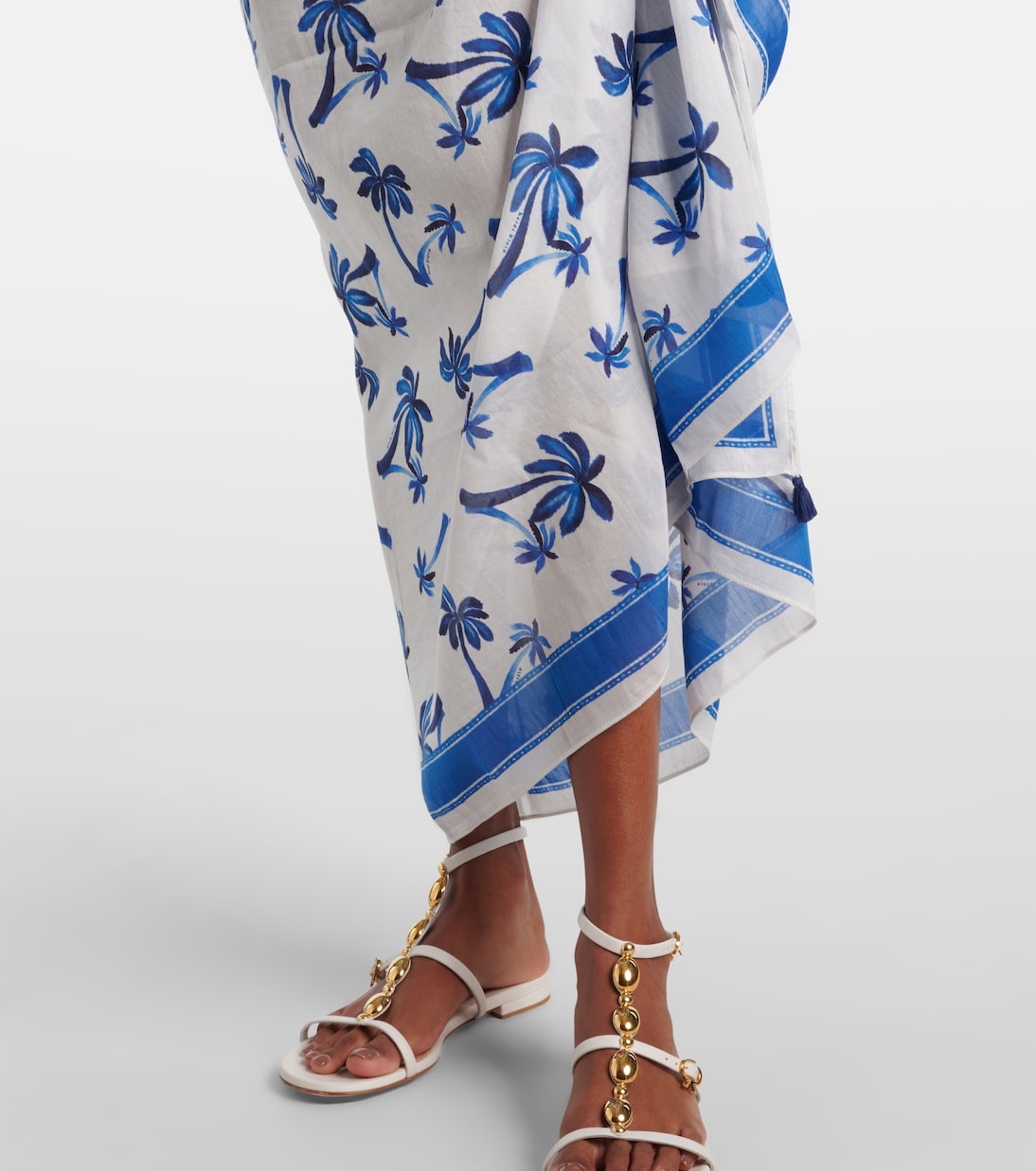 Pareo Palm Beach in cotone e seta | Heidi Klein