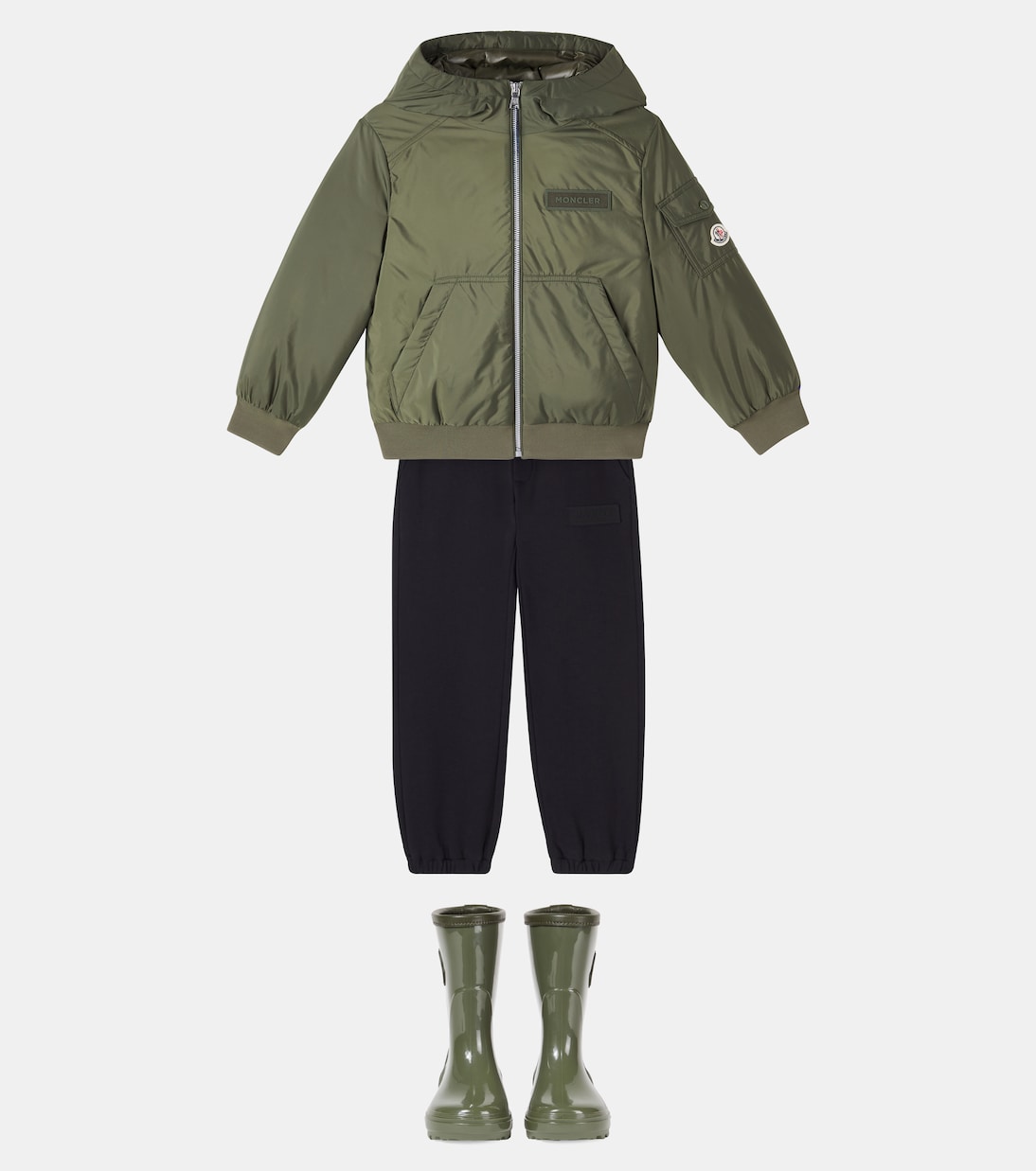 Duncer hooded down jacket  | Moncler Enfant