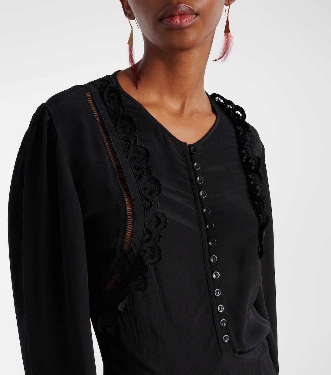 Faustina broderie anglaise maxi dress | Isabel Marant