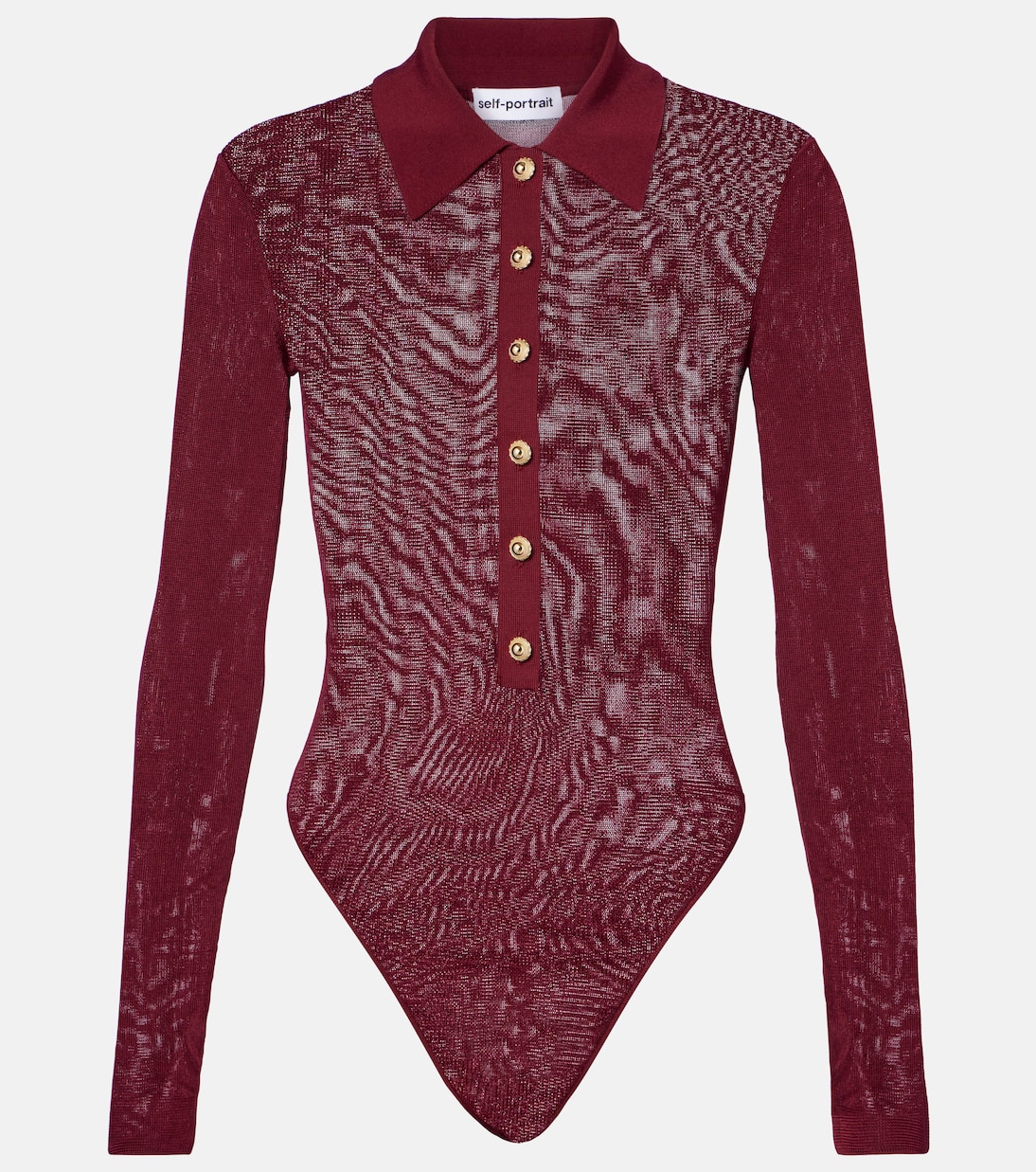 Knitted bodysuit | Self-Portrait
