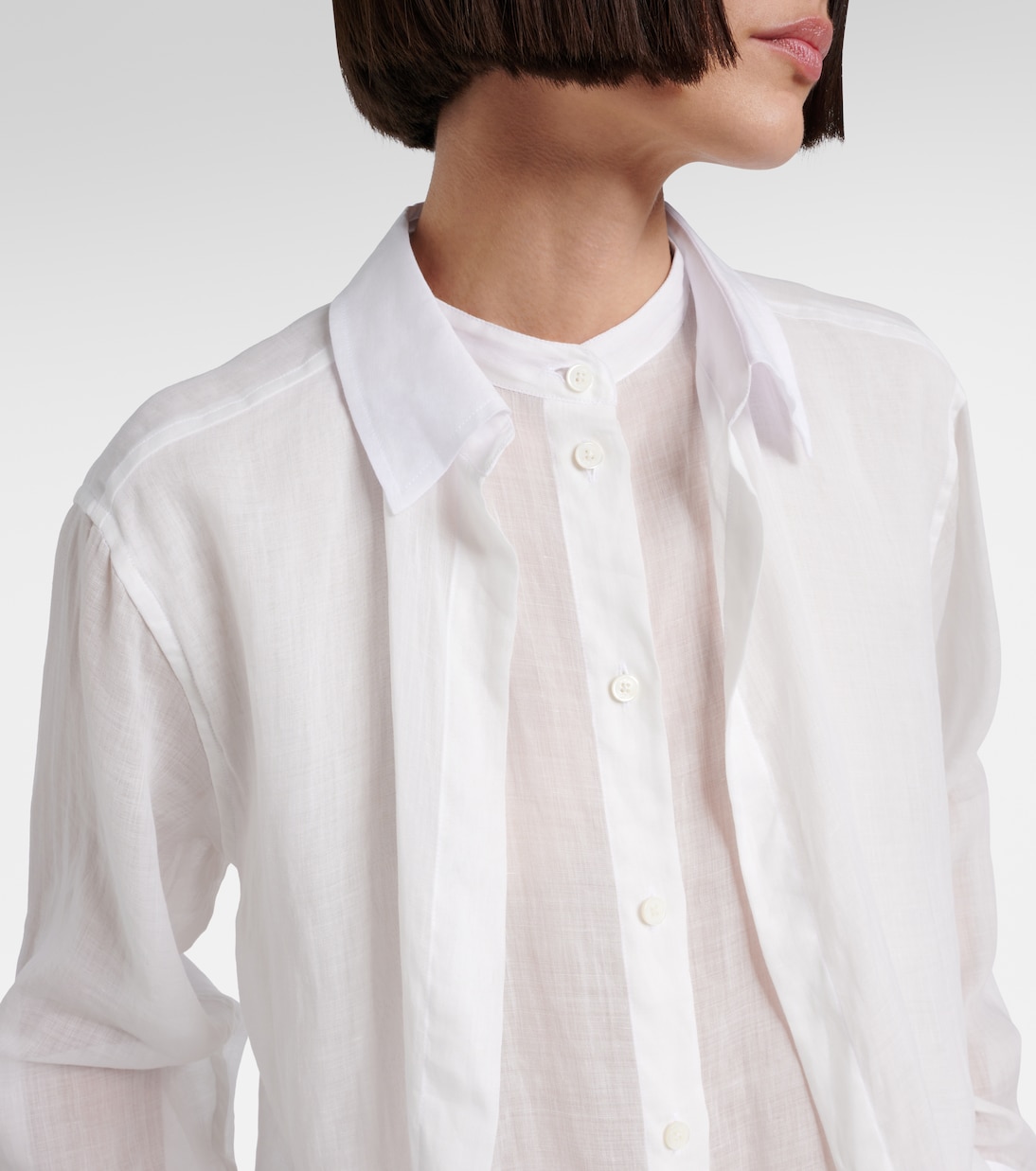 Camicia in voile di ramia | Toteme