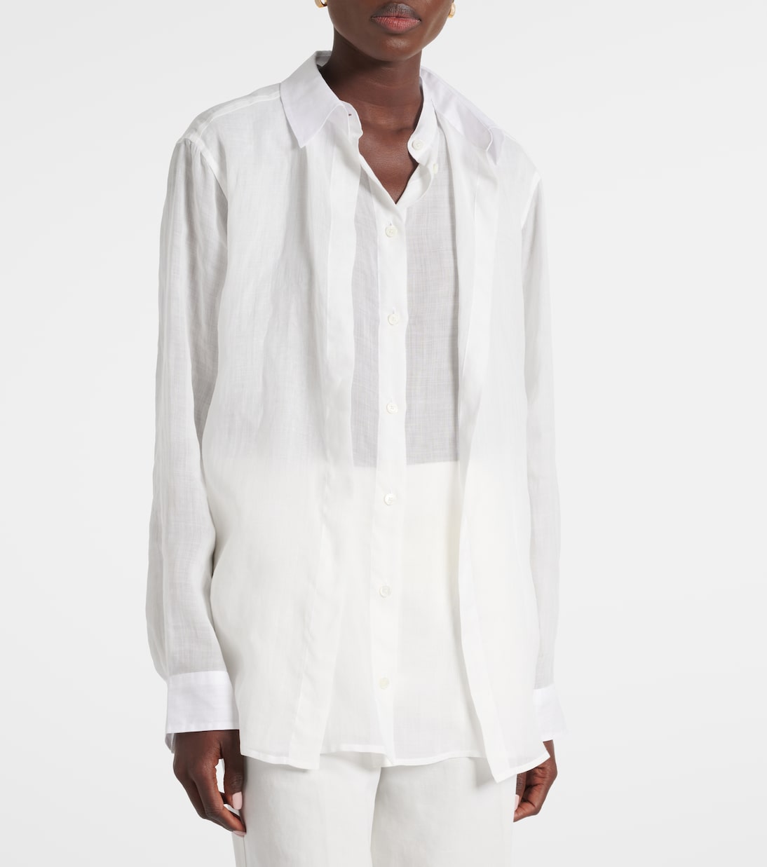 Camicia in voile di ramia | Toteme