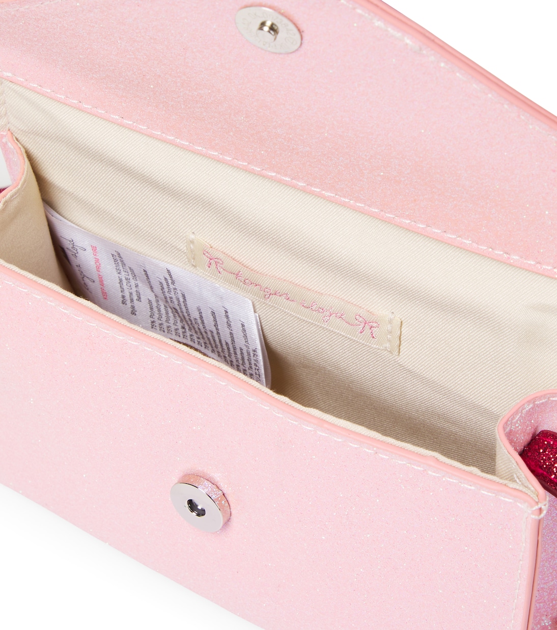 Tasche Love Letter mit Glitter | Konges Sløjd