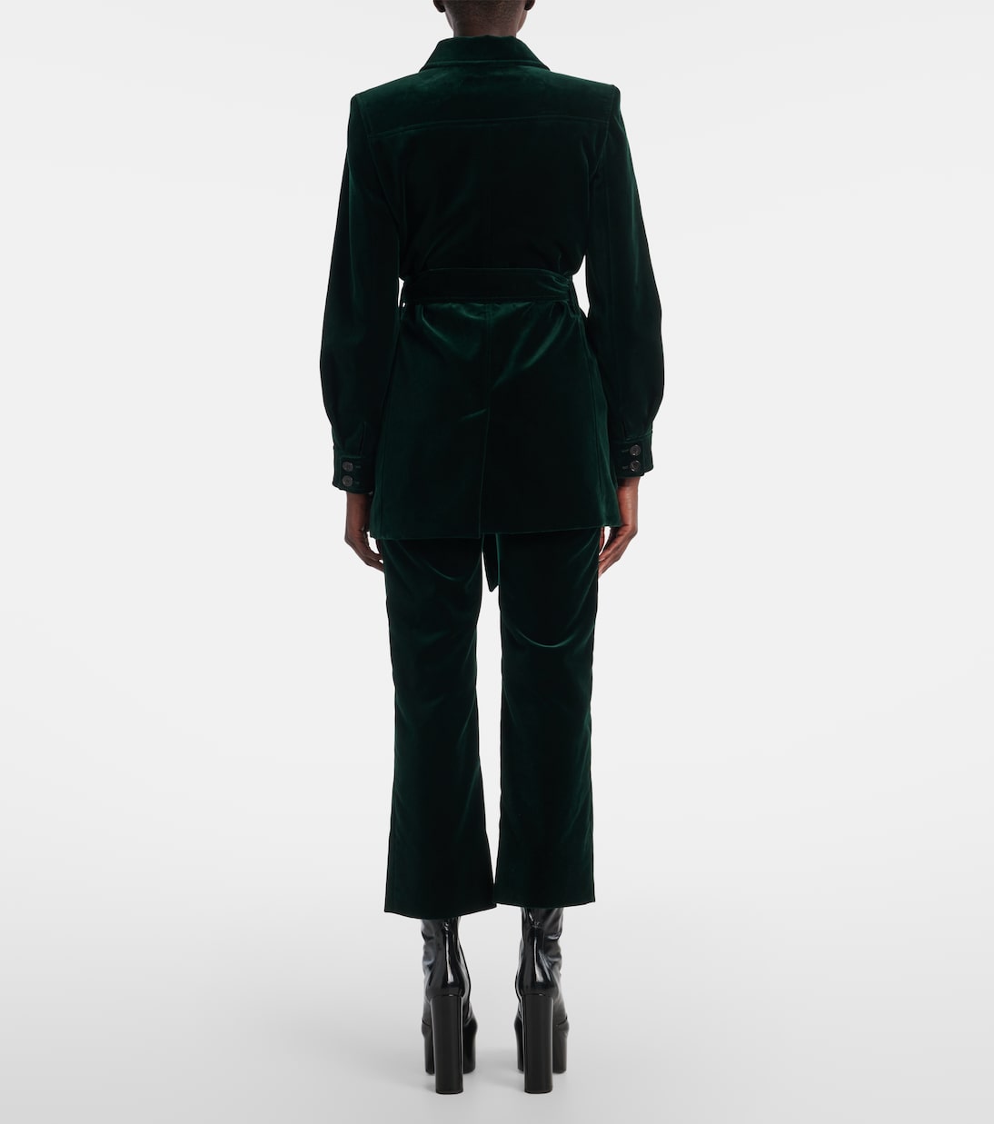 Saharienne cotton velvet jacket | Saint Laurent