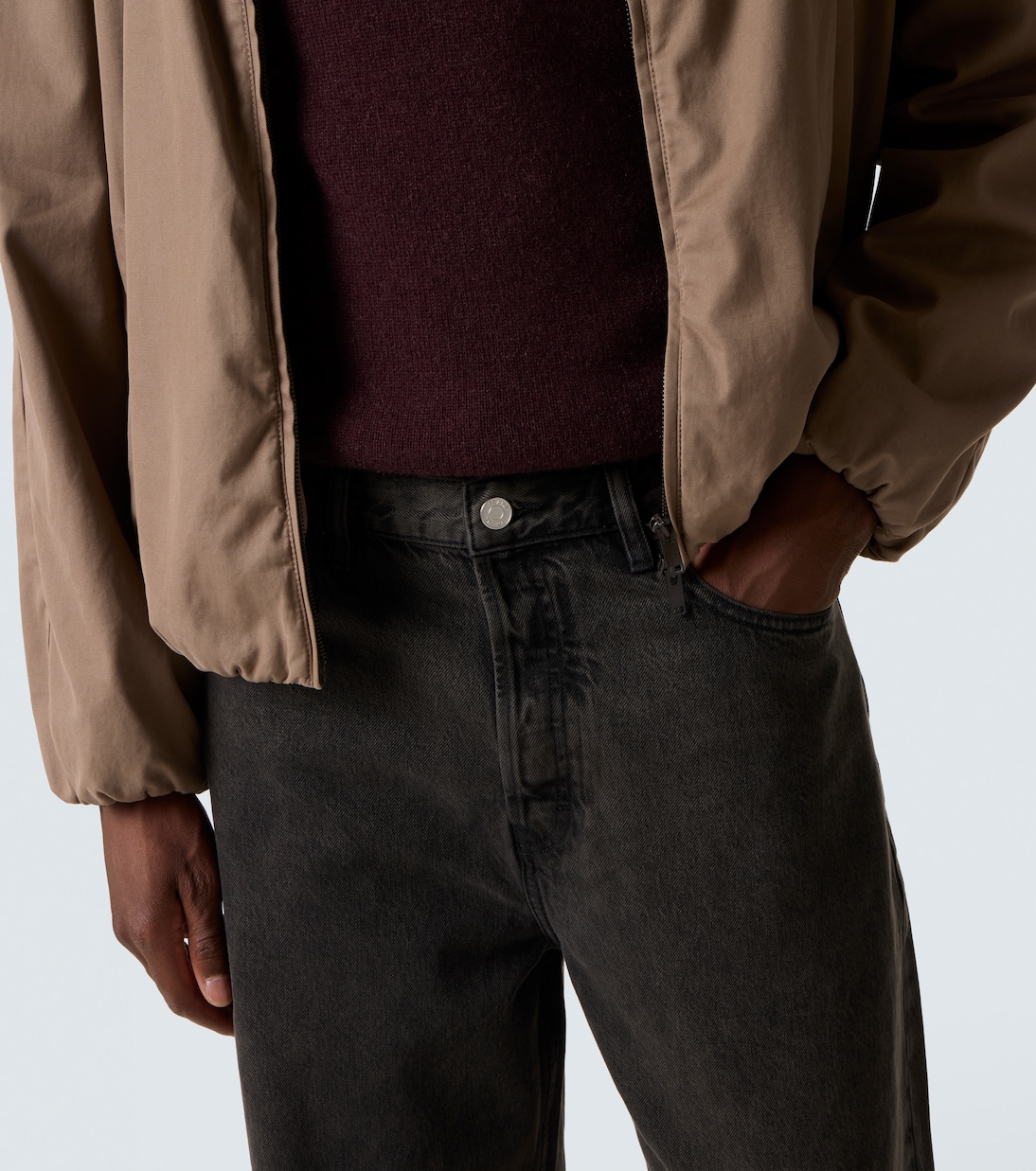 Baggy Jean high-rise straight jeans | Frame