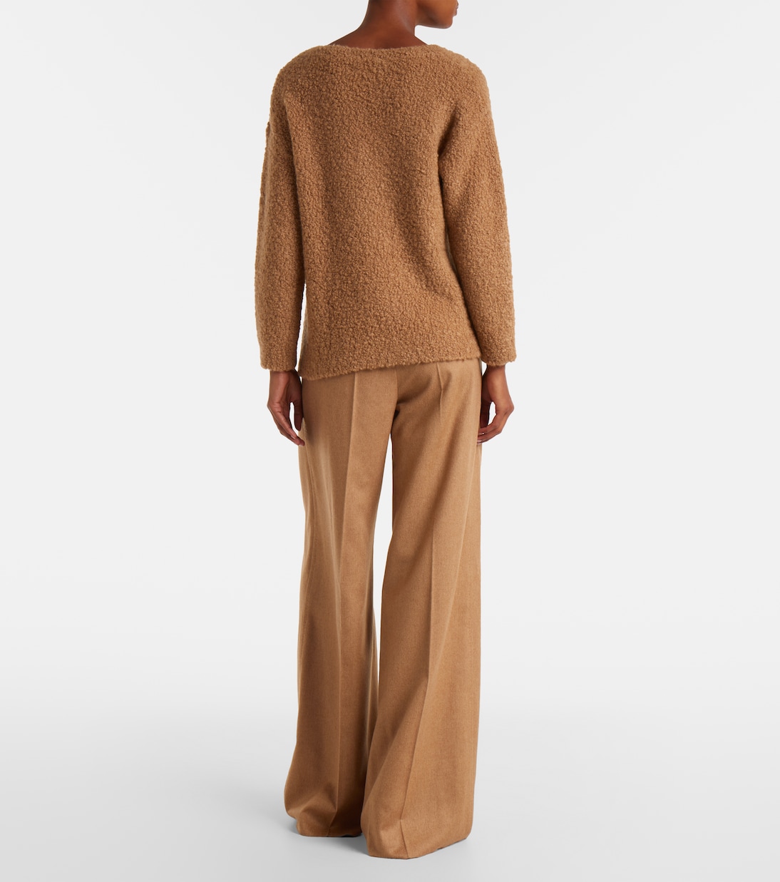Pantera 카멜 헤어 실크 스웨터 | Max Mara
