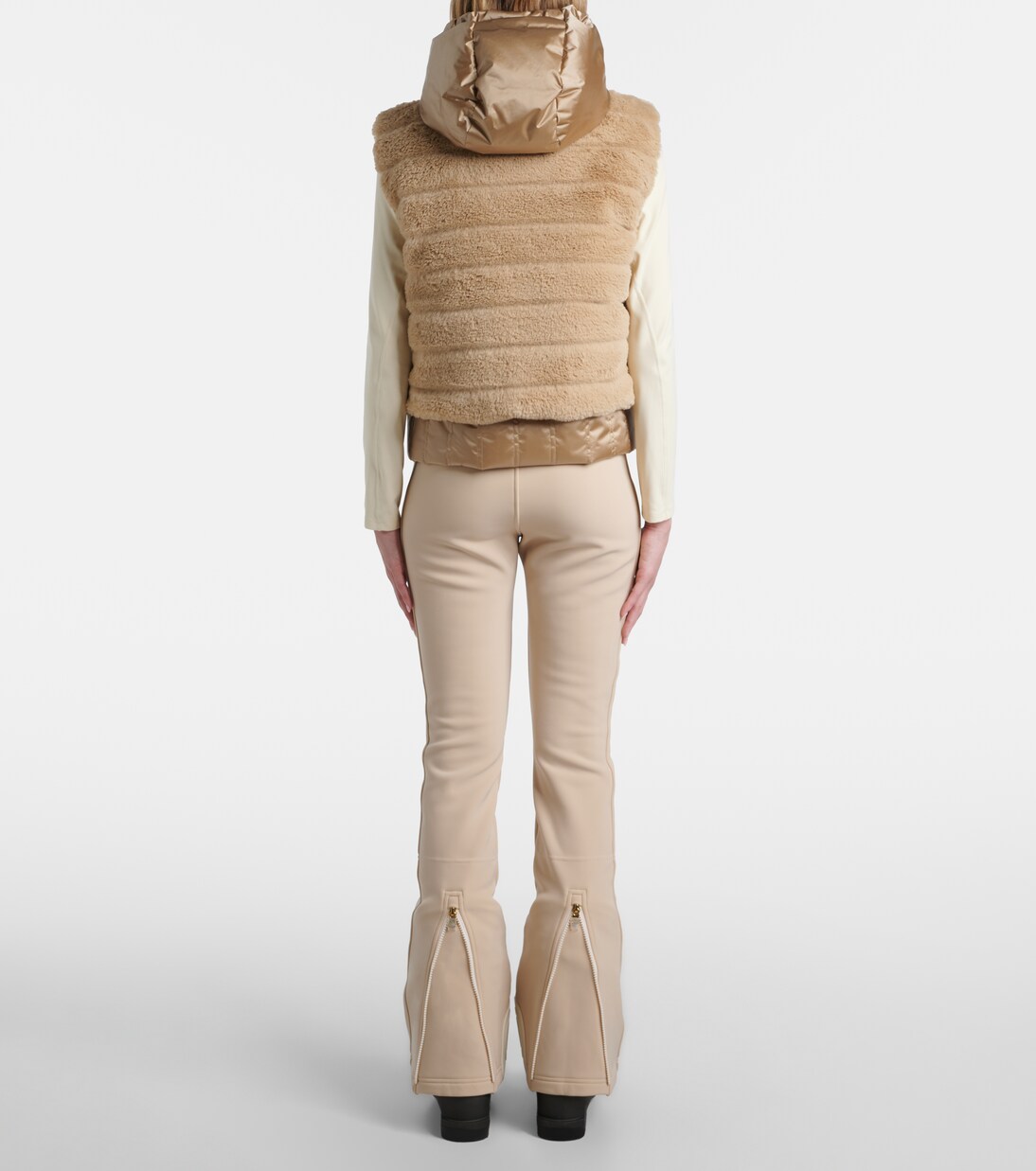 Veste doudoune sans manches Yumi en fourrure synthétique | Bogner