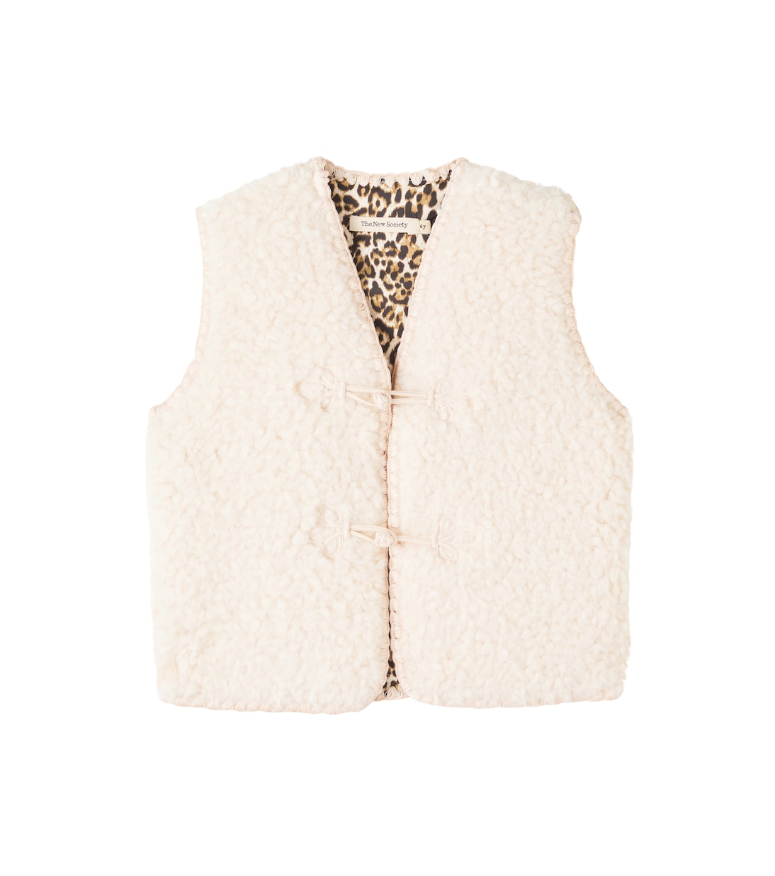 Ninette faux shearling vest | The New Society
