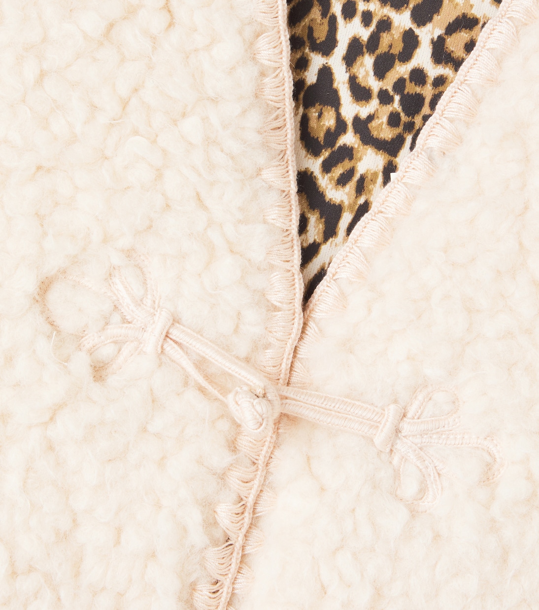 Ninette faux shearling vest | The New Society
