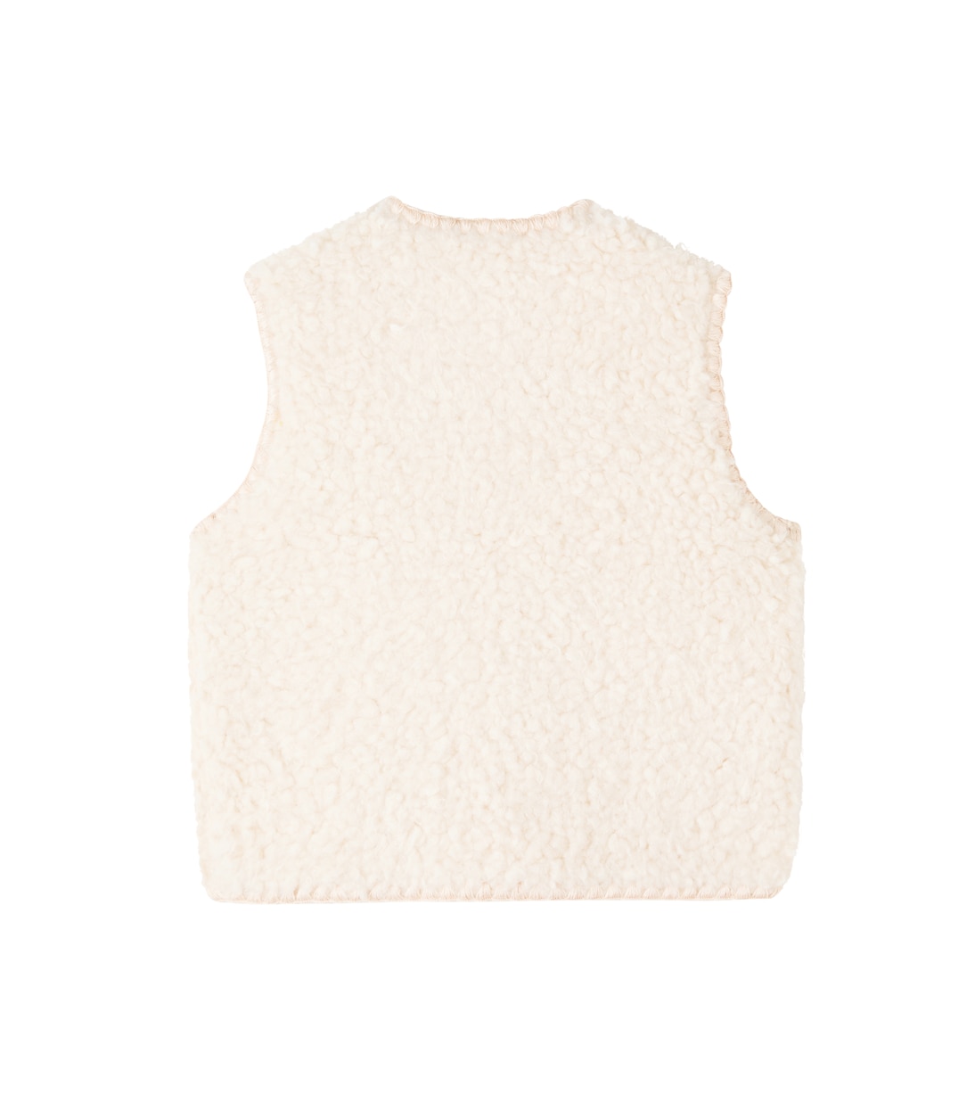 Ninette faux shearling vest | The New Society