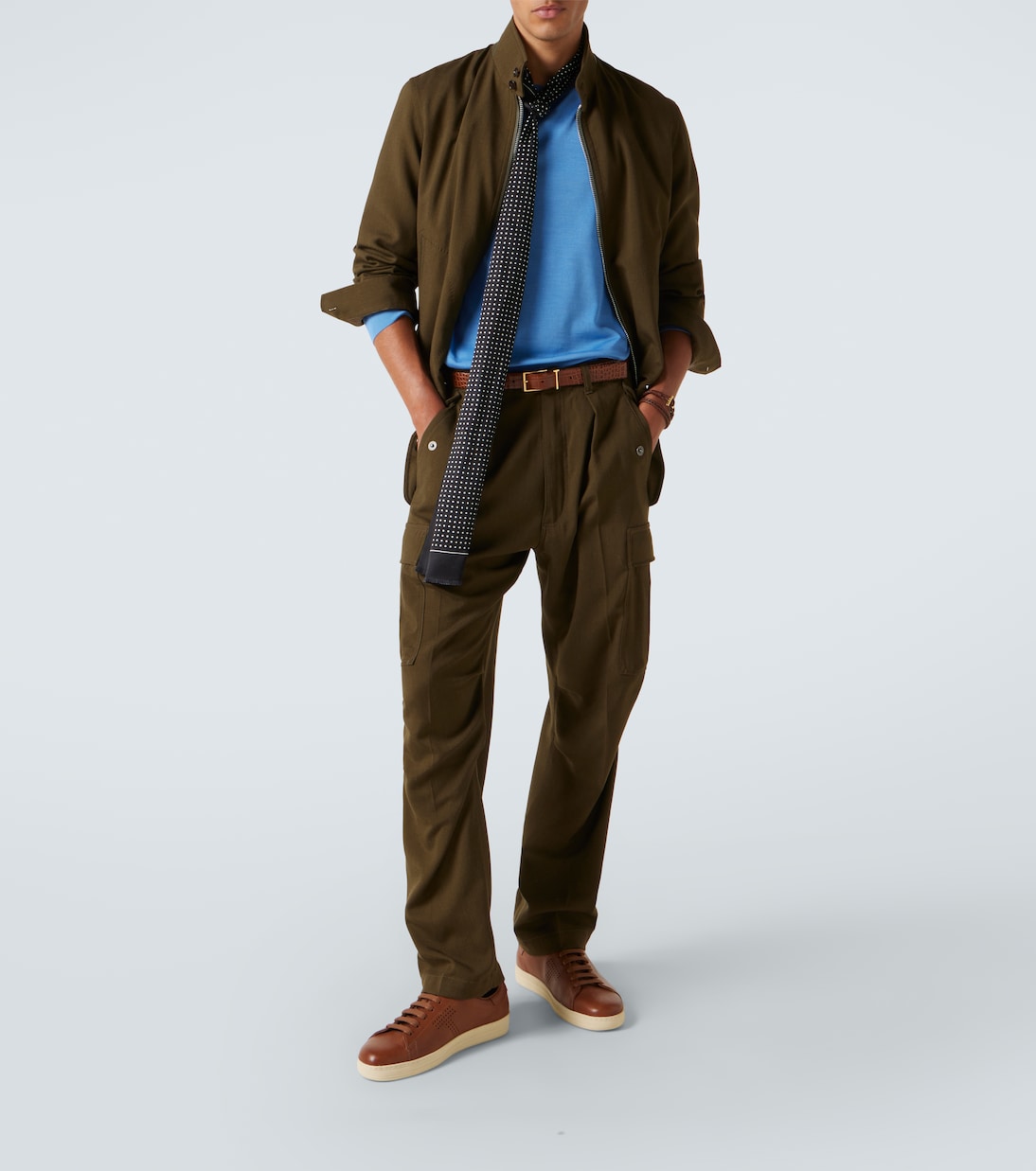 Sneakers Warwick aus Leder | Tom Ford