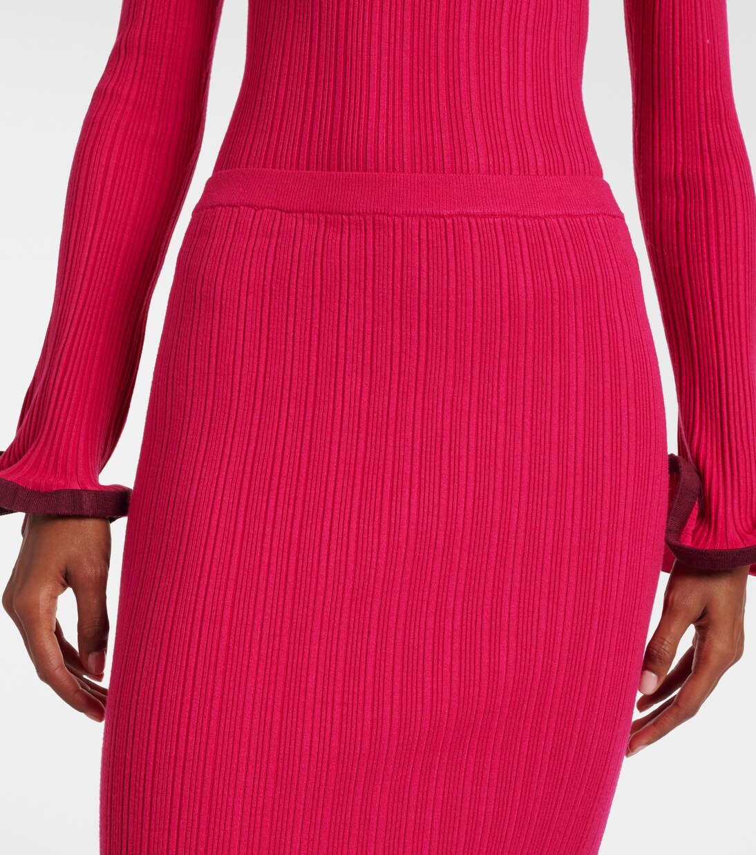 Falda midi Millie con volantes | Simkhai