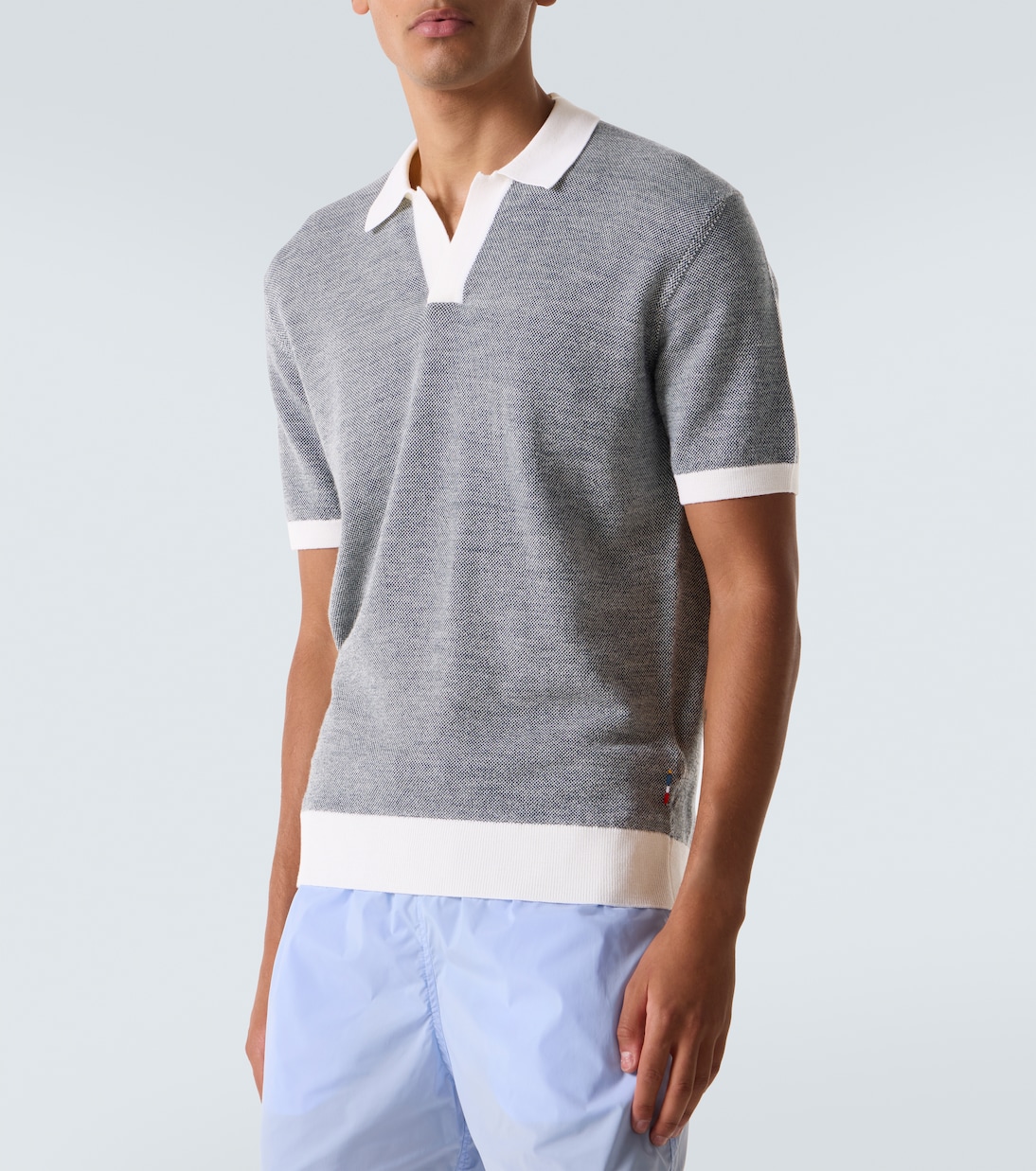 Horton wool and cotton polo shirt | Orlebar Brown