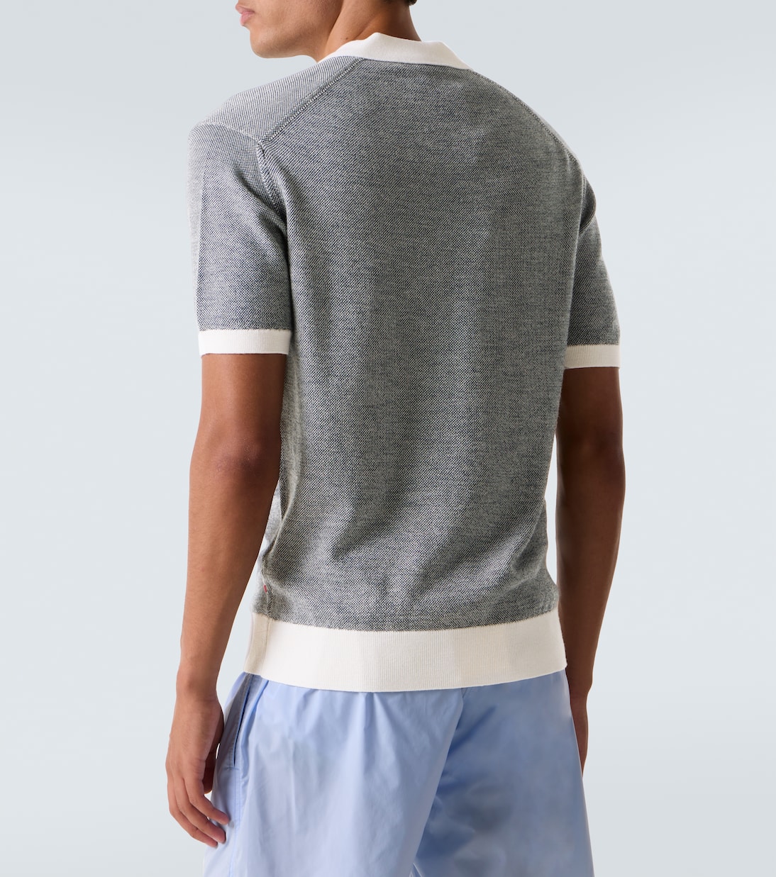 Horton wool and cotton polo shirt | Orlebar Brown