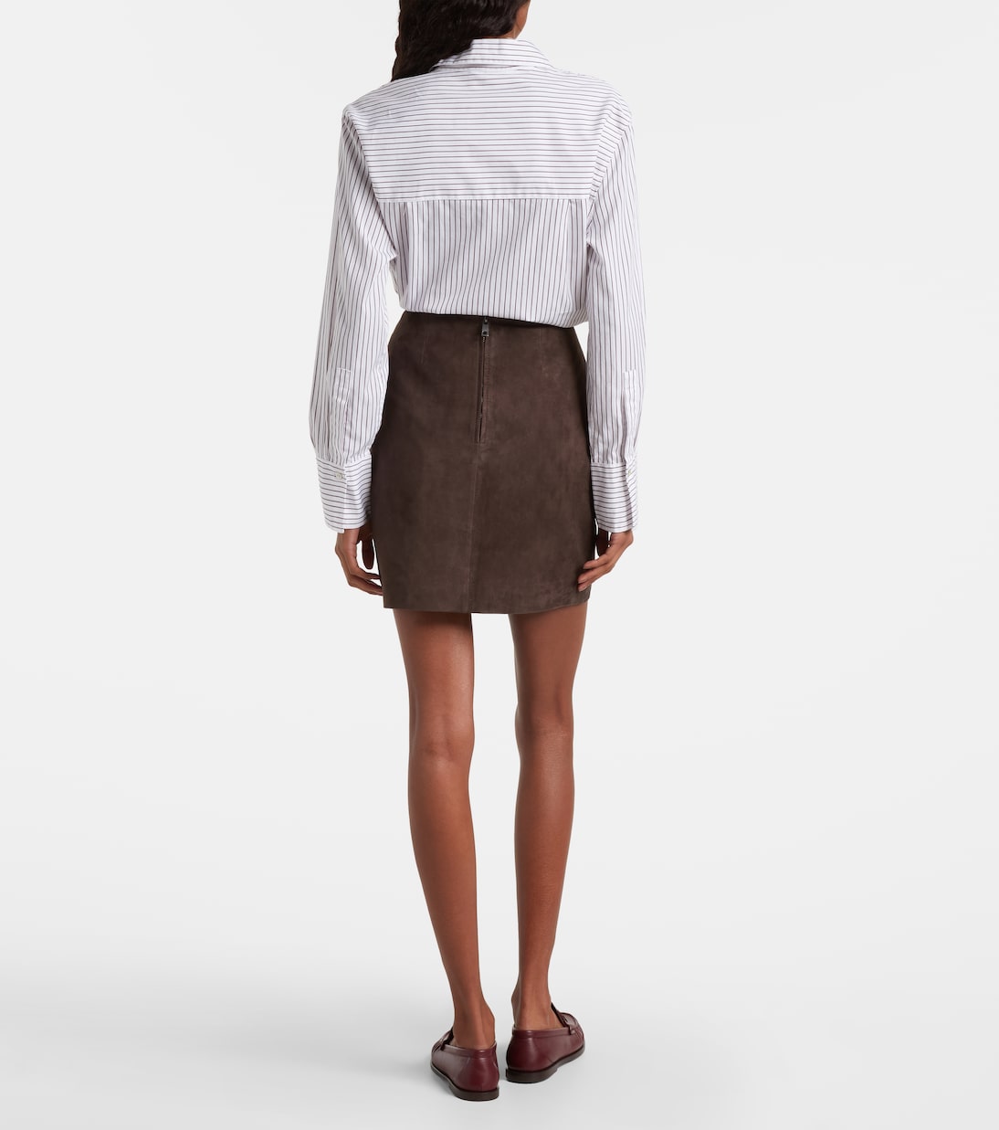 Suede miniskirt | Rotate