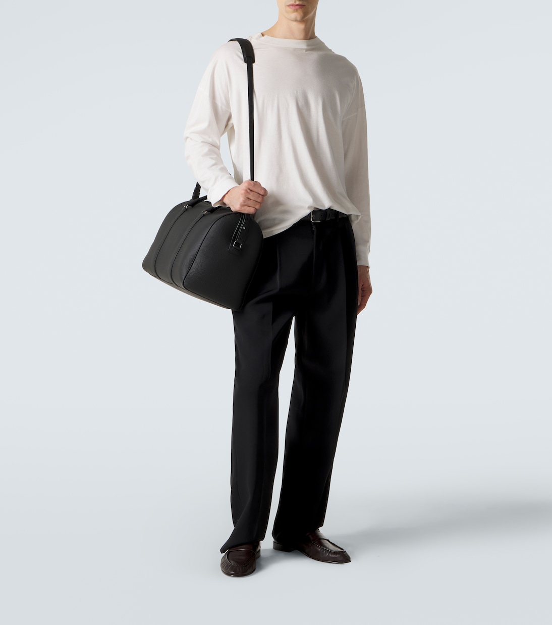 Iowa leather duffel bag | The Row