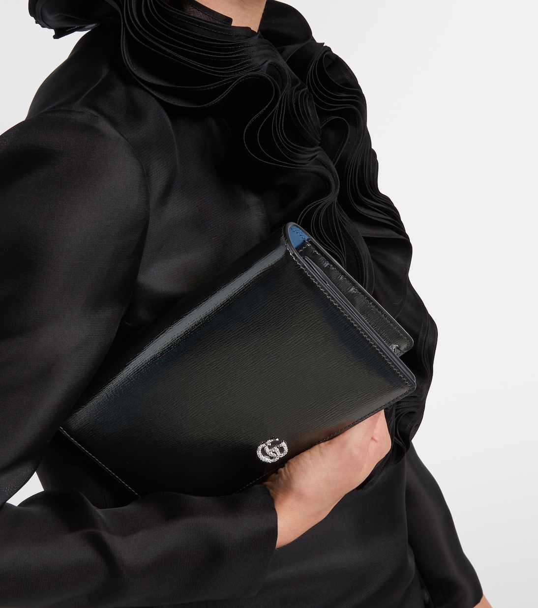 Portemonnaie mit Kettenriemen GG Marmont | Gucci