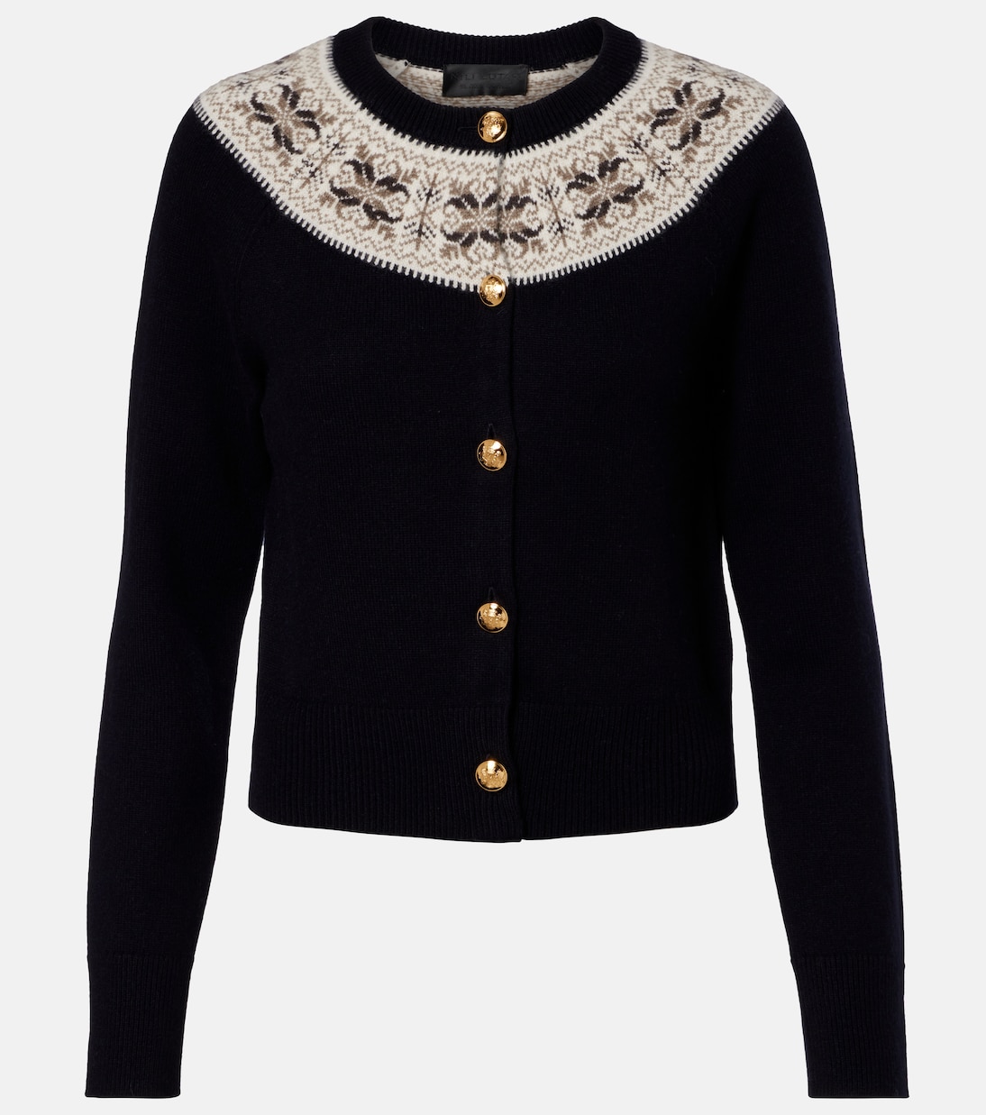 Josefa Fair Isle cashmere cardigan | Nili Lotan