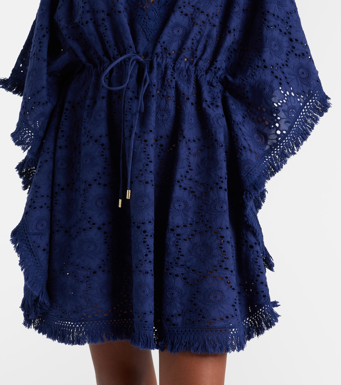 Ivy broderie anglaise cotton kaftan | Melissa Odabash