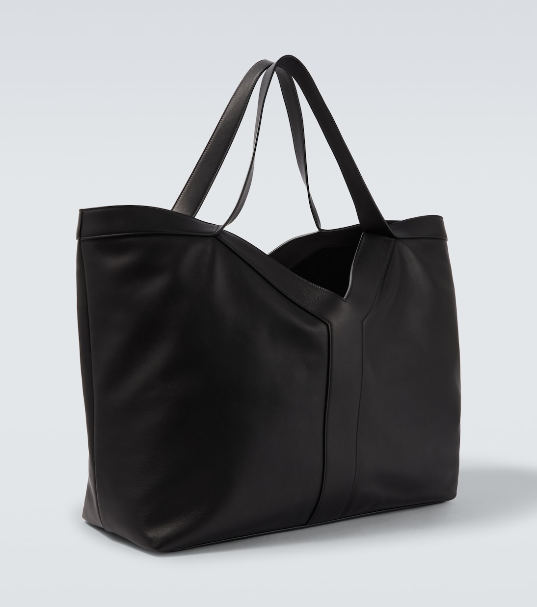 Y Large leather tote bag | Saint Laurent