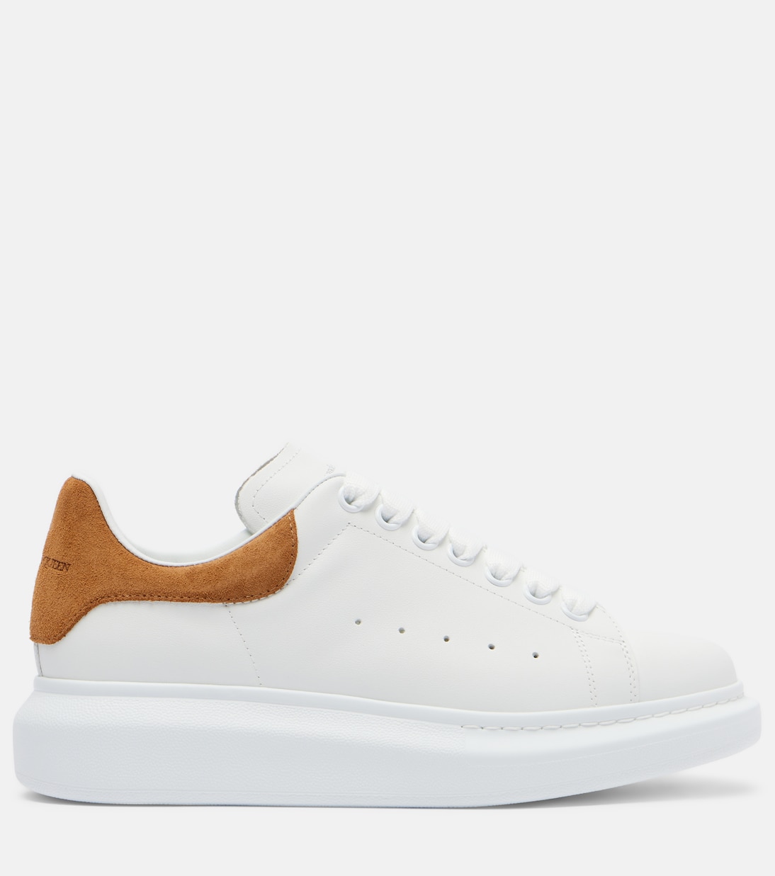 Oversized leather sneakers | McQueen