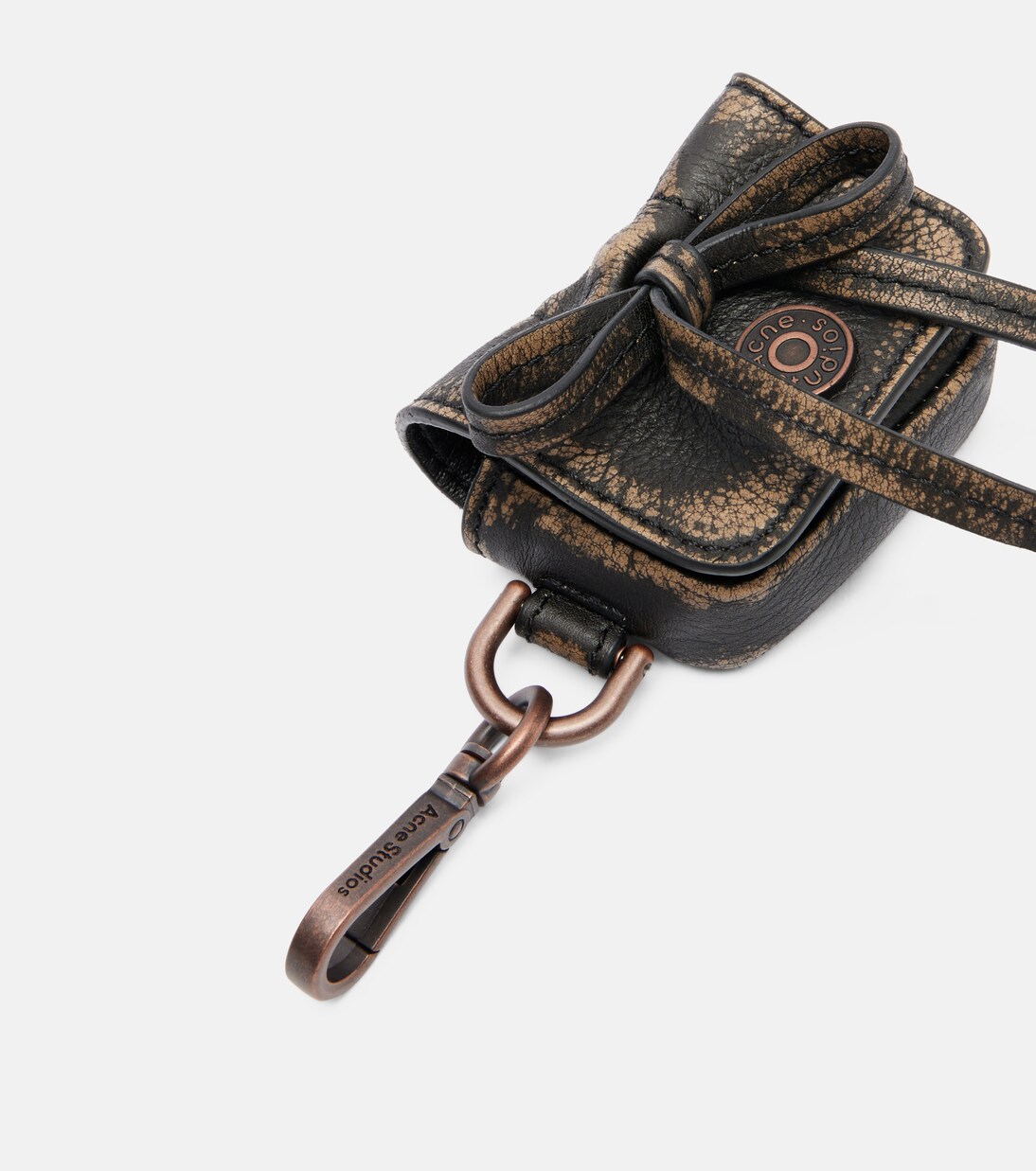 Leather headphone case | Acne Studios