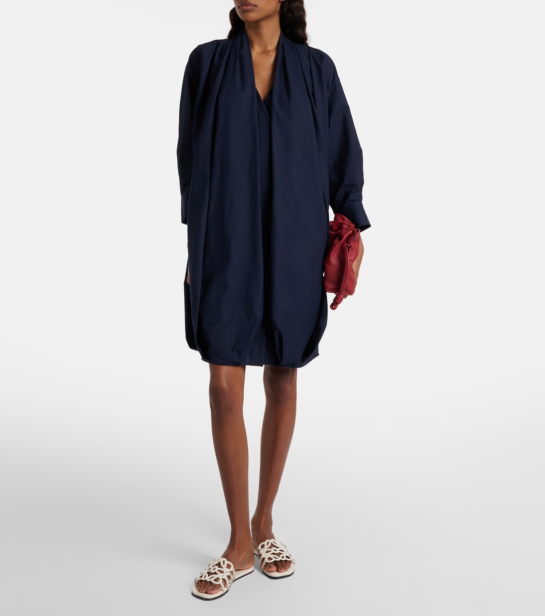 Pantoletten Petal Anagram aus Leder | Loewe