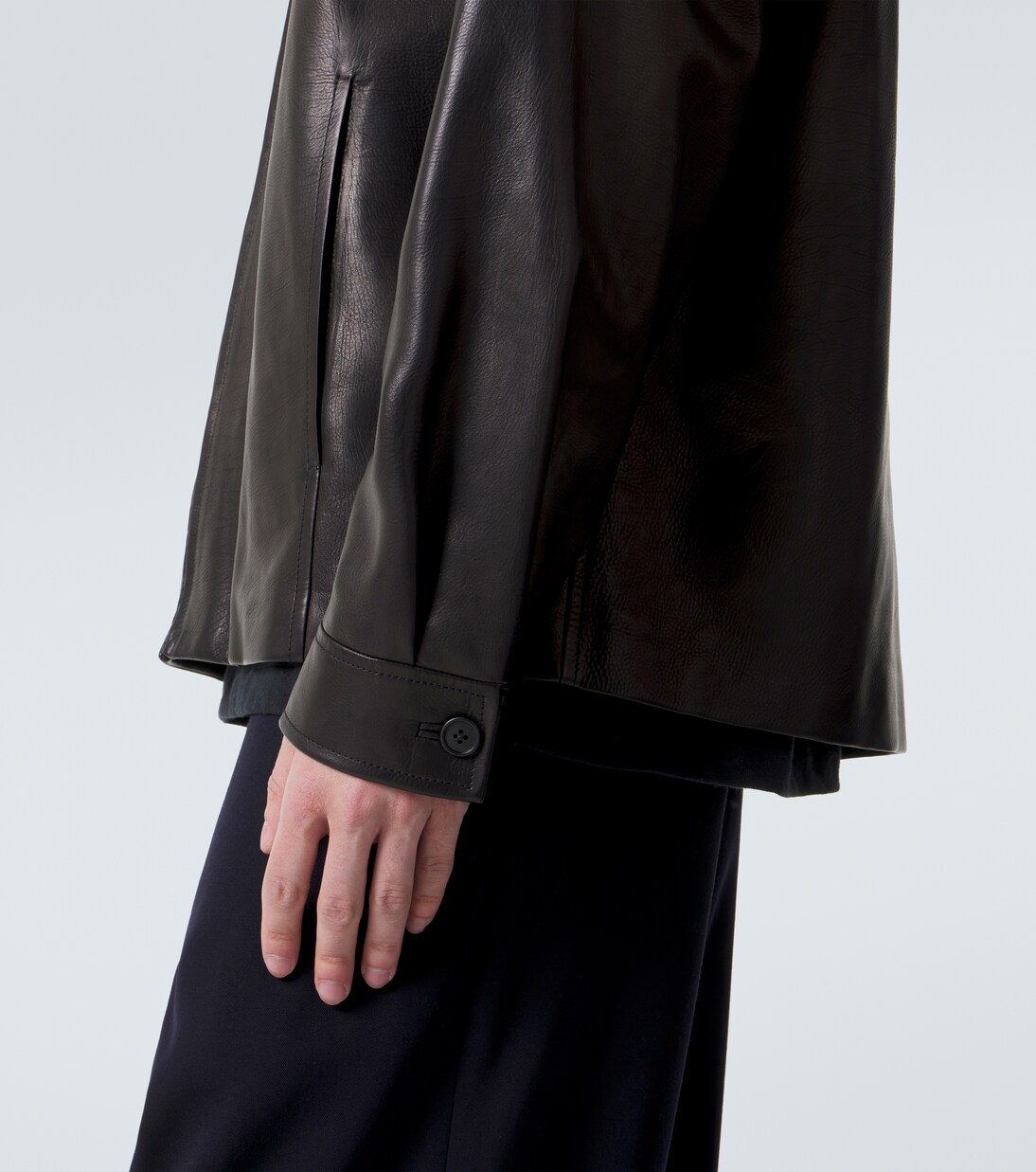 Mount leather jacket | The Row