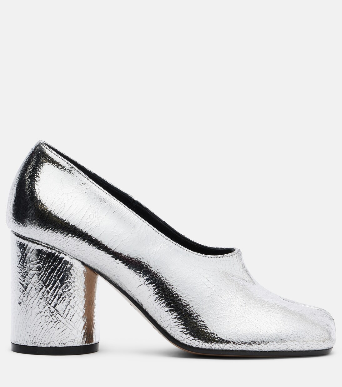 Tabi 80 metallic leather pumps | Maison Margiela