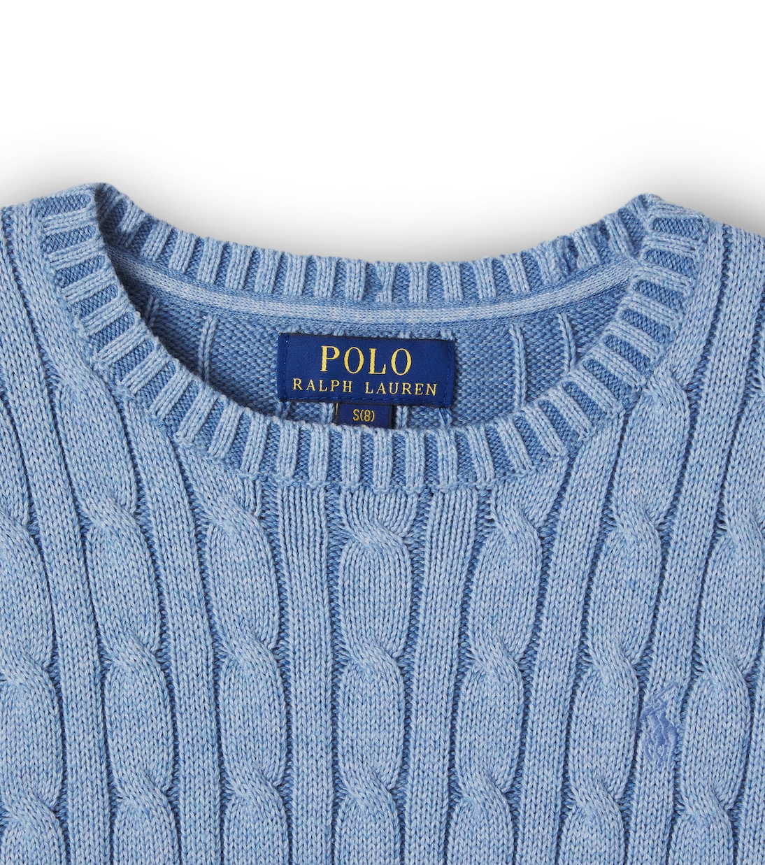 Cable-knit cotton sweater | Polo Ralph Lauren Kids