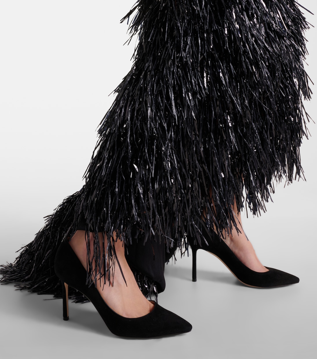 Escarpins Romy 85 en daim | Jimmy Choo