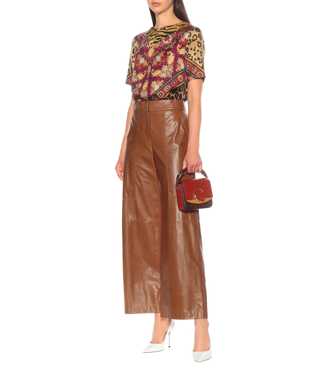 Printed silk top | Etro