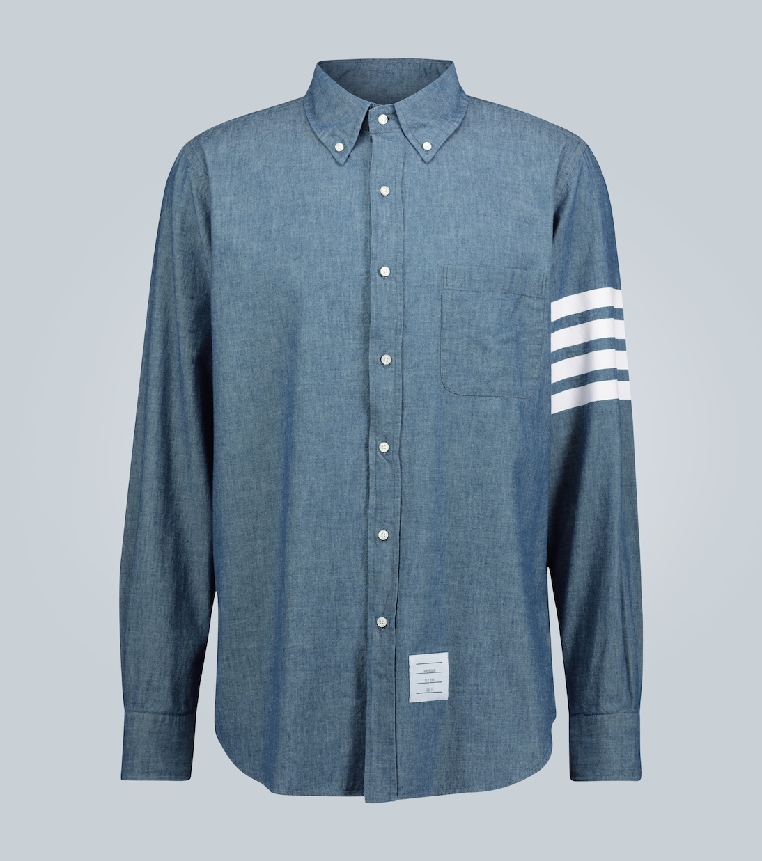 Chemise 4-Bar en chambray | Thom Browne