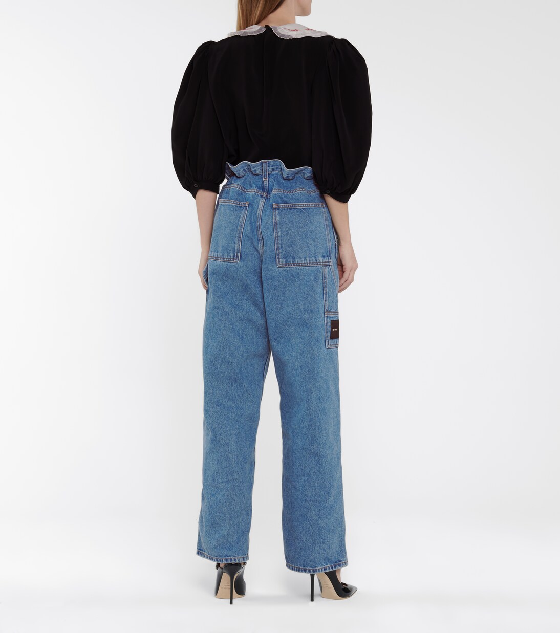 Jeans regular a vita alta | Miu Miu